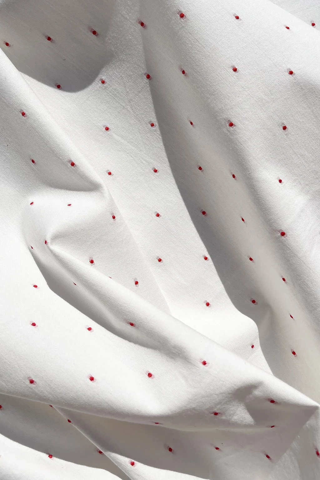french cotton with woven red dot7.jpg
