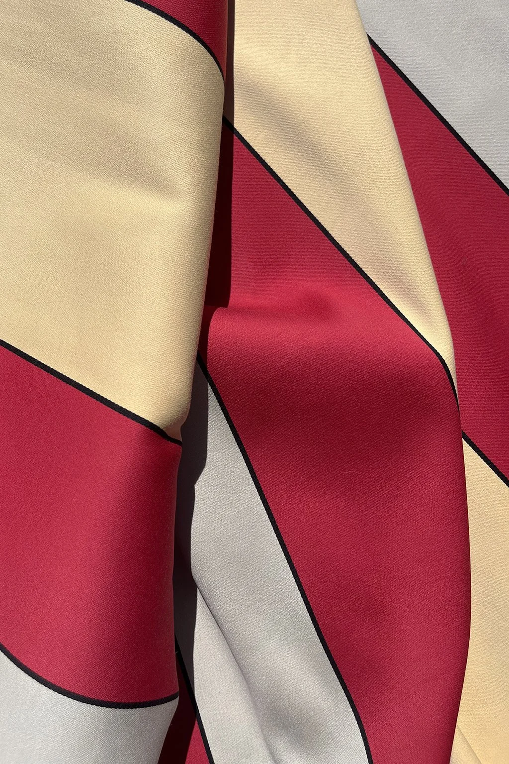 Italian heavy-weight cotton maxi-stripe in red and sand.jpg