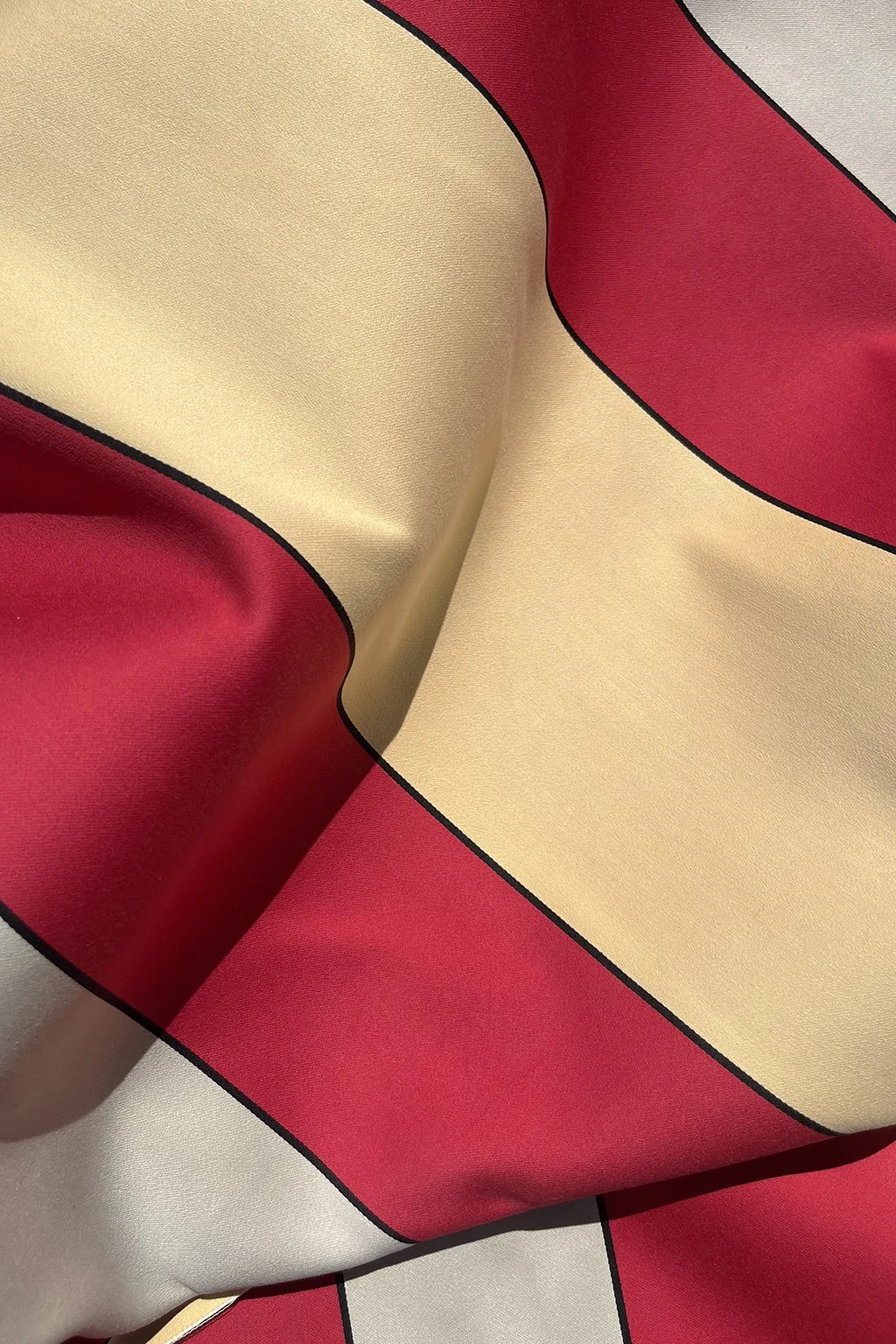 Italian heavy-weight cotton maxi-stripe in red and sand a.jpg