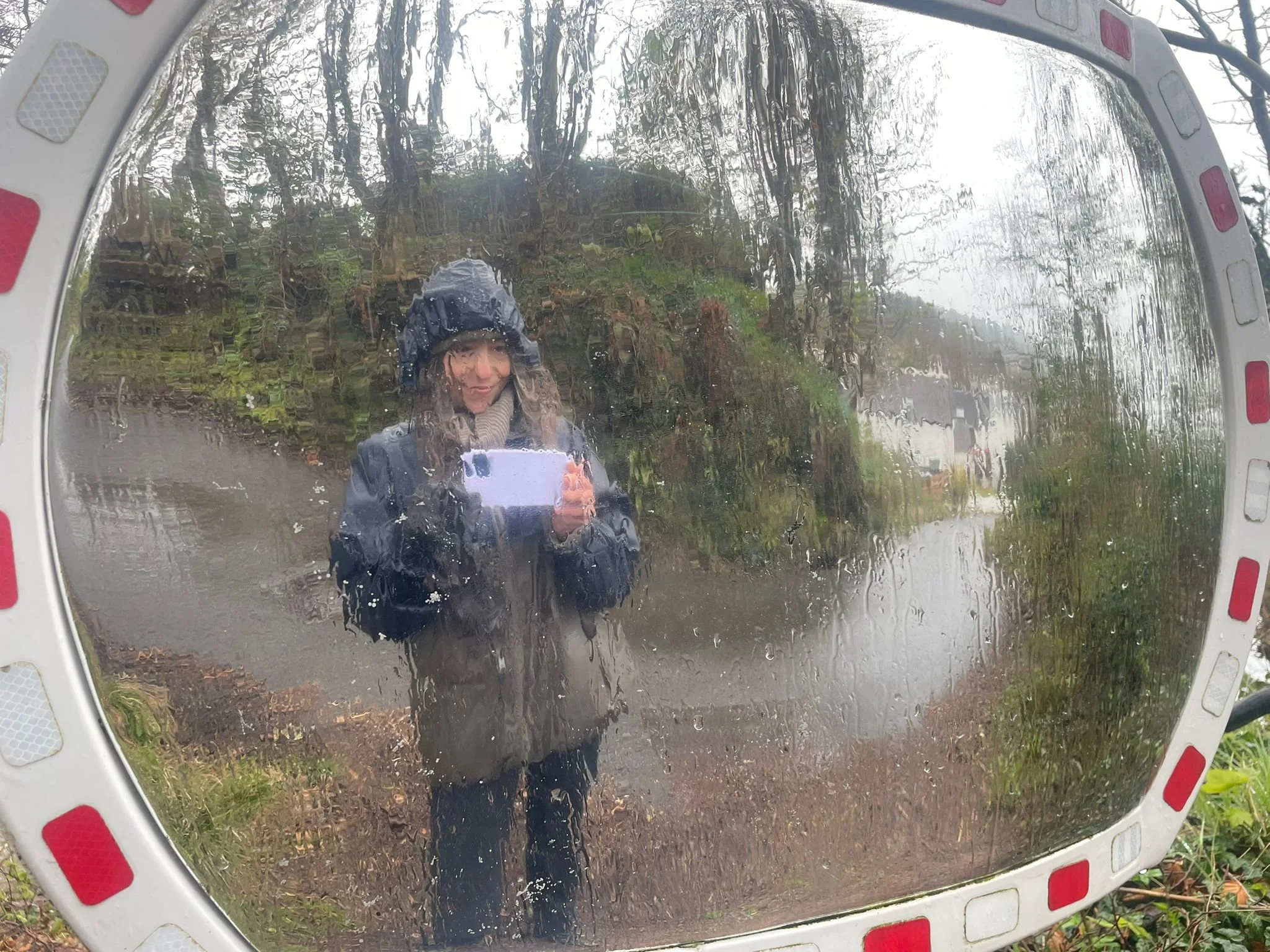   Mel's Selfie Reflections #1... If you don't like the Arran weather, they say that you just need to wait a short wee while...  