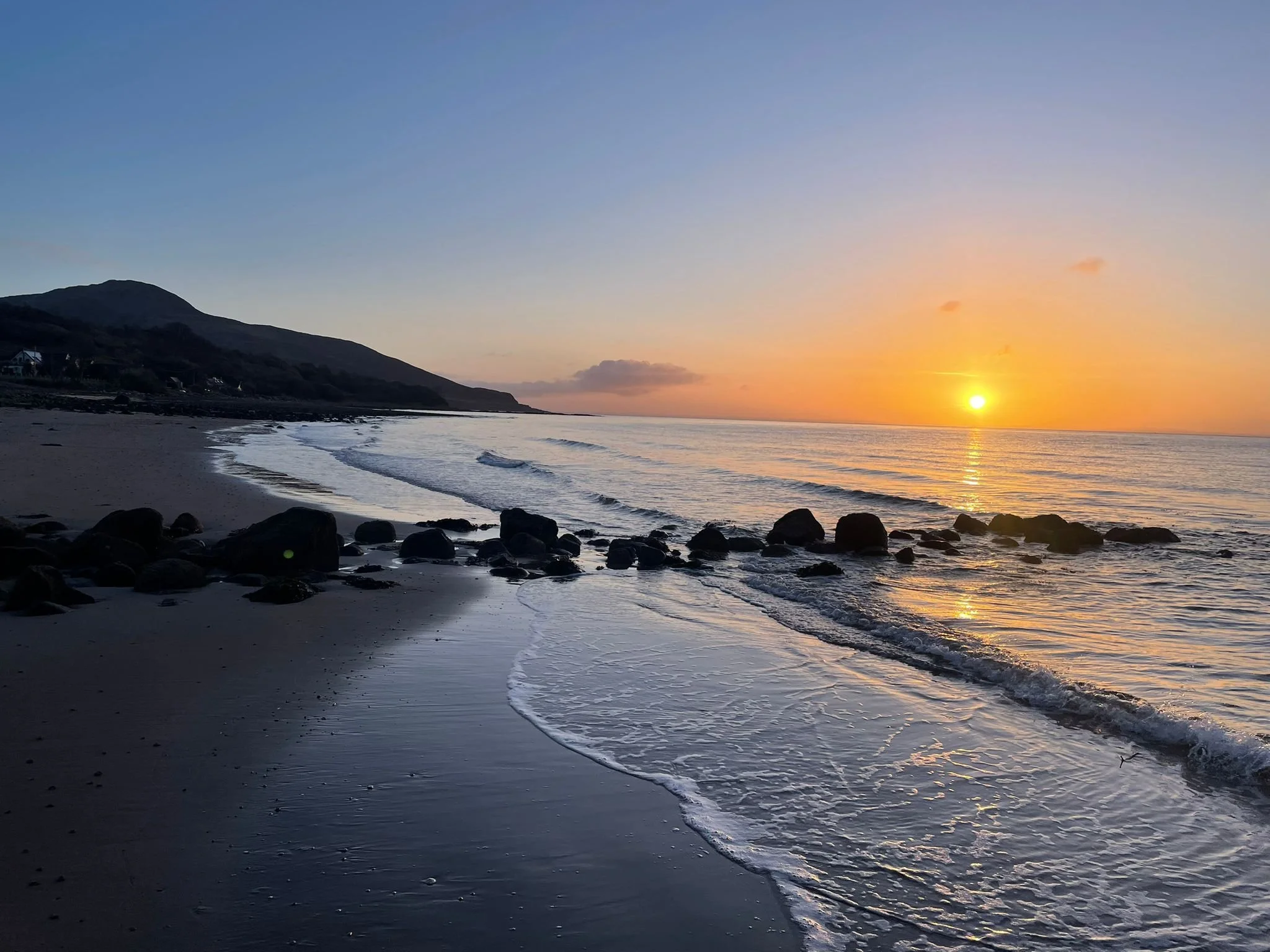   Mel's Solo Sunrise (Whiting Bay to Kingscross)  