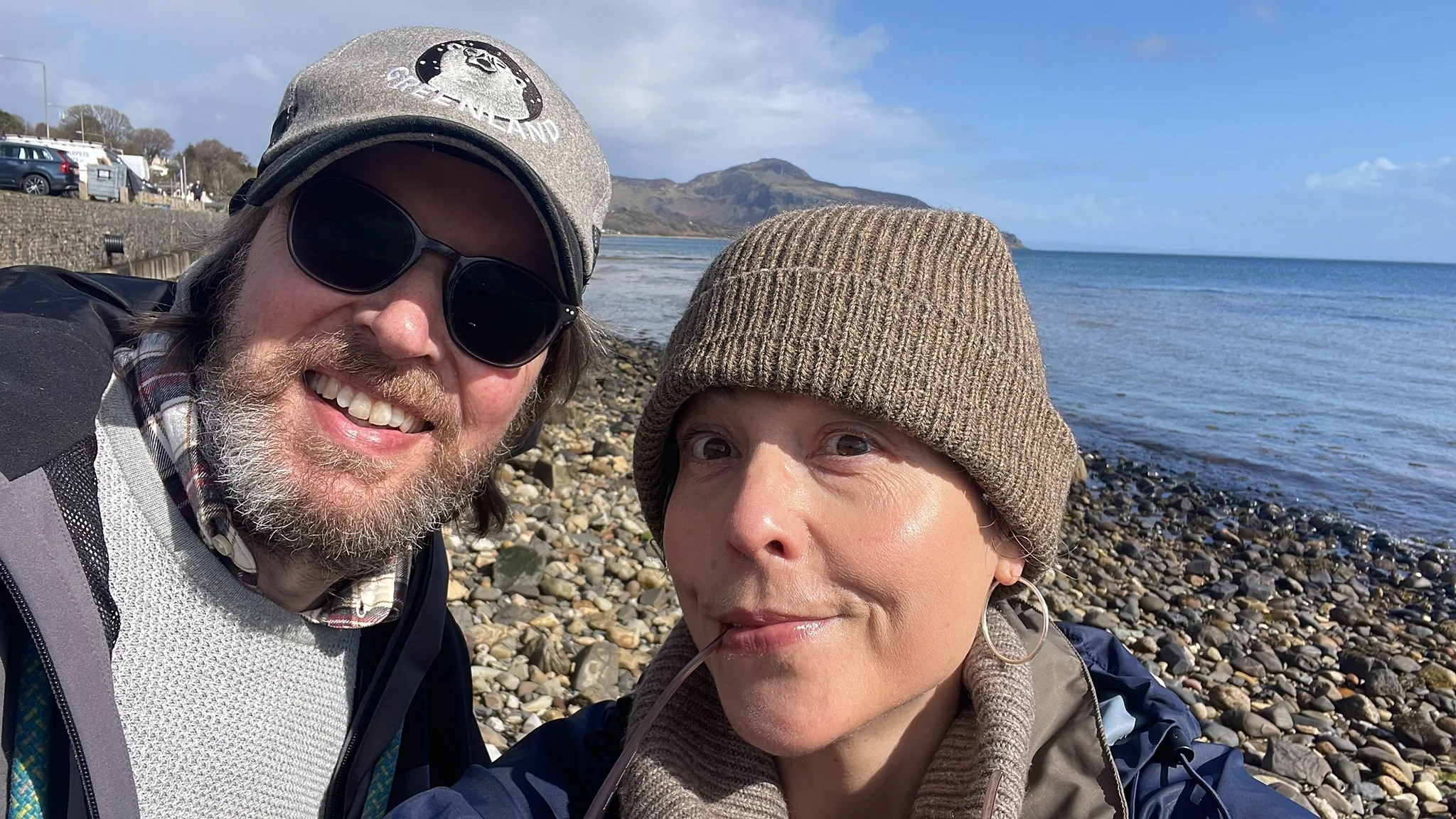   Whiting Bay beachcombing (Paul & Mel)  