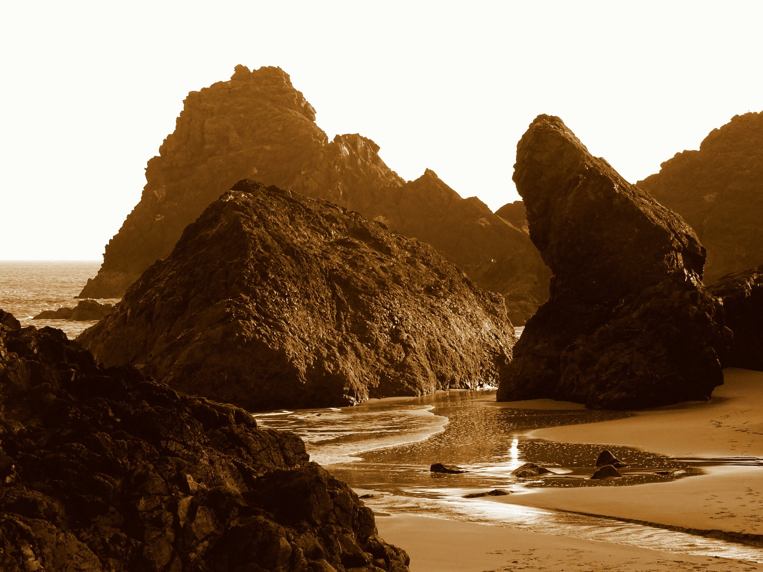   Kynance Archive #2 - Sepia Sands (March 2016)  