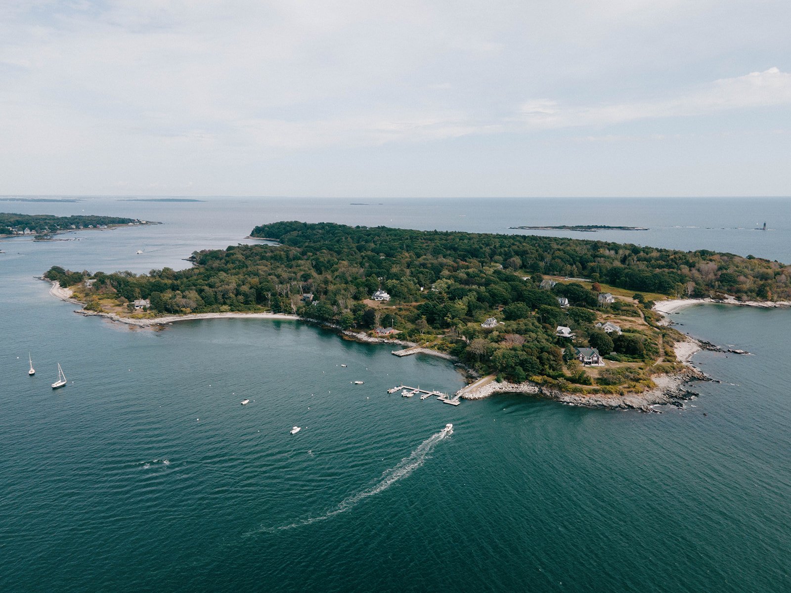 Sneak Peek- A Colorful Maine Island Wedding 