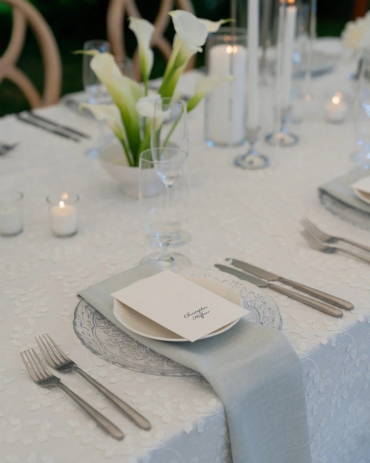 Sarah &amp; Matthew&rsquo;s design was rooted in grace, effortless elegance, and a deep connection to the area where their families have visited for generations. 

Every detail was thoughtfully designed to feel polished yet timeless, creating a celeb