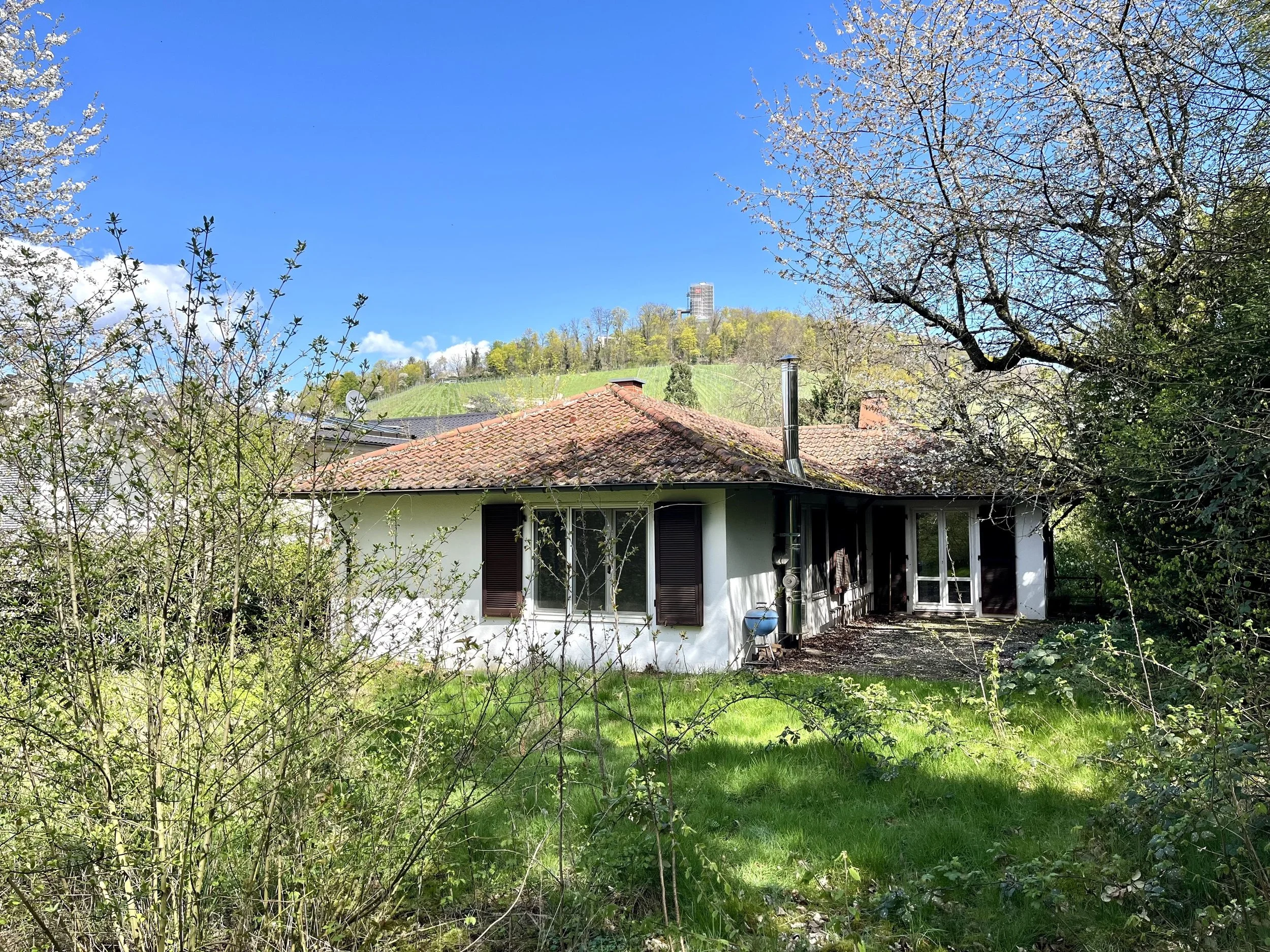 Einfamilienhaus Geigersberg mit Turmbergblick-Immobilienmakler Durlach Landauf & Co.