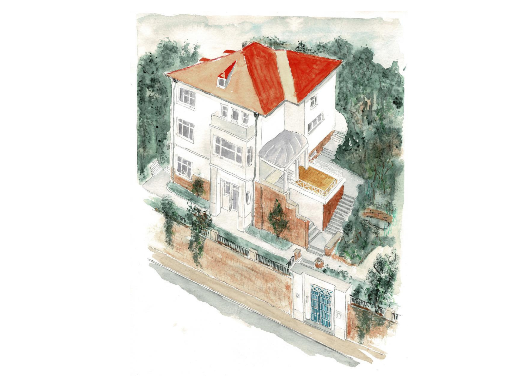 Villa Priska mit einmaligem Charme am Turmberg