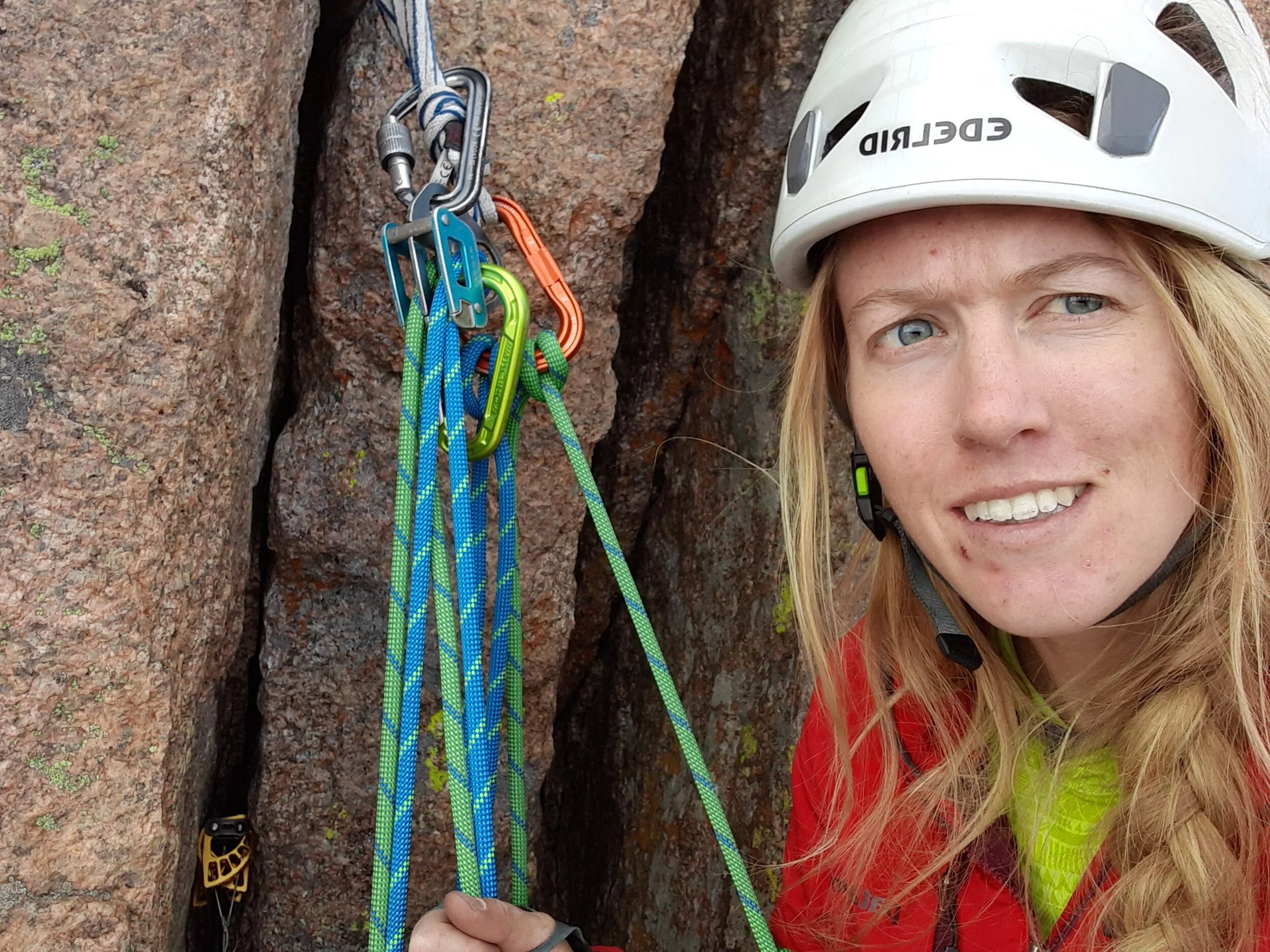 Contemplating speed climbing after spending 1 hr at each belay
