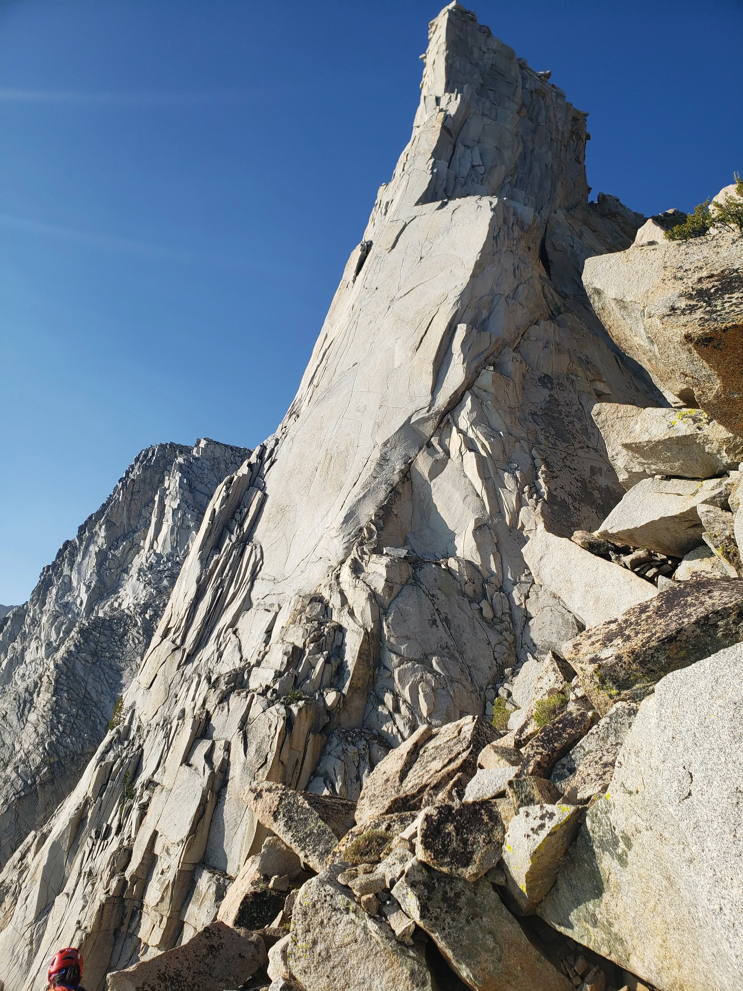 Getting down the the route