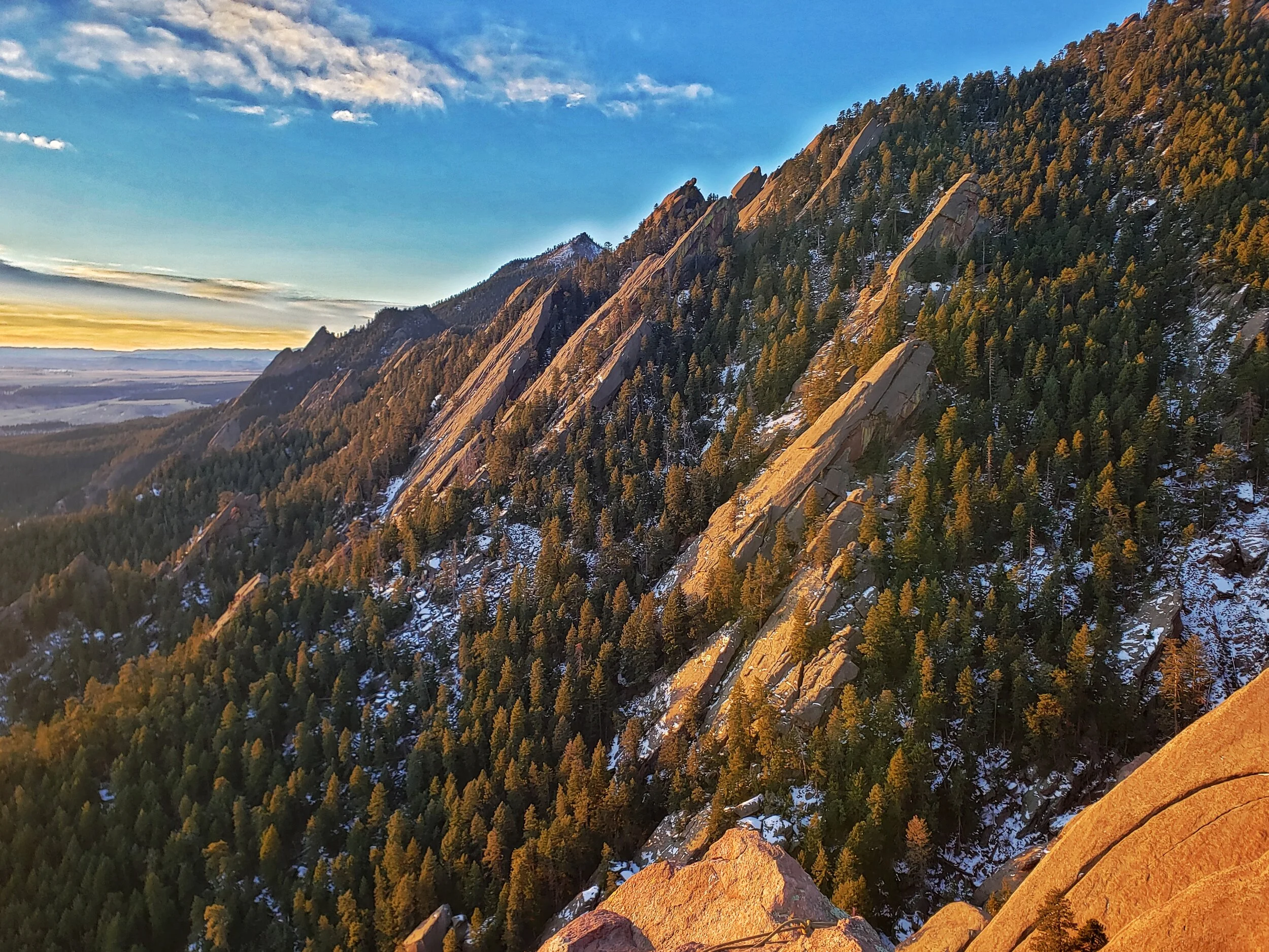 An early morning scramble up the Third Flatiron | December 2020