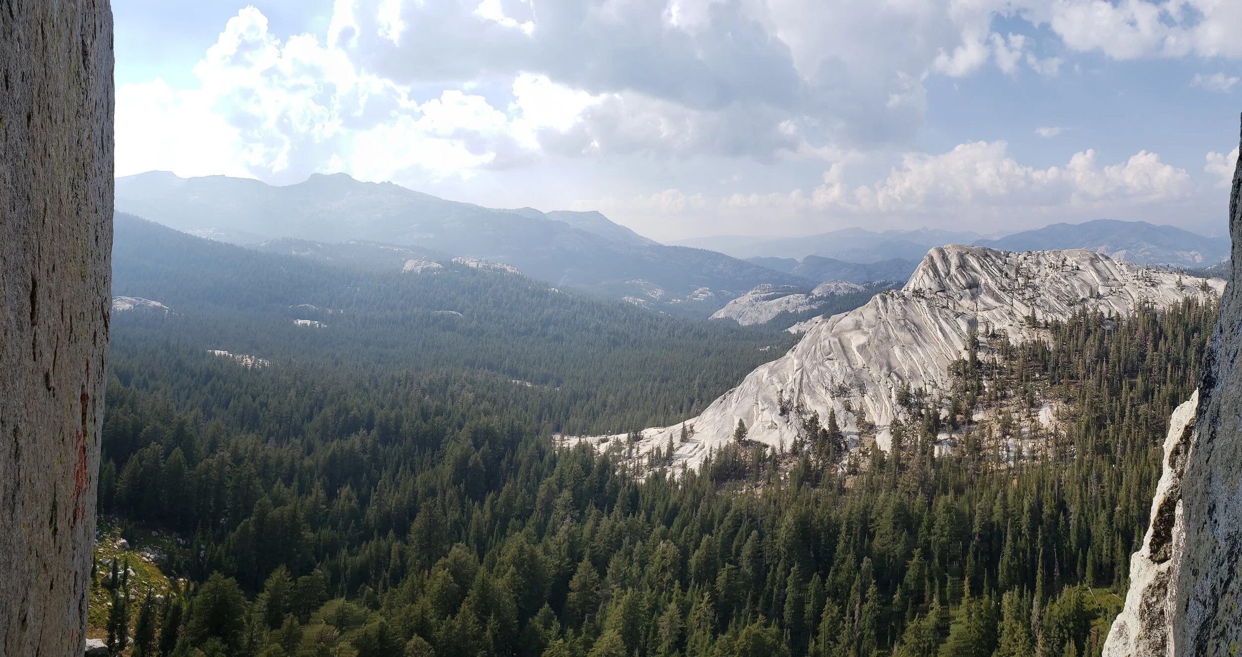 OZ views. The bolts on p2 scared me, but p3 was worth it. Awesome climbing. 