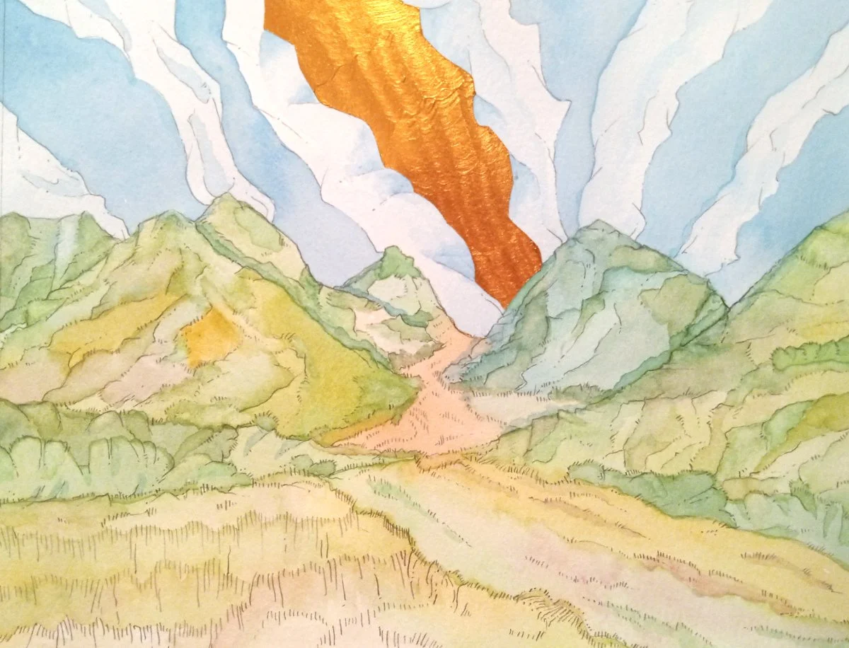 A View Of Glencoe, Sun In The Valley, Study No.1.jpg