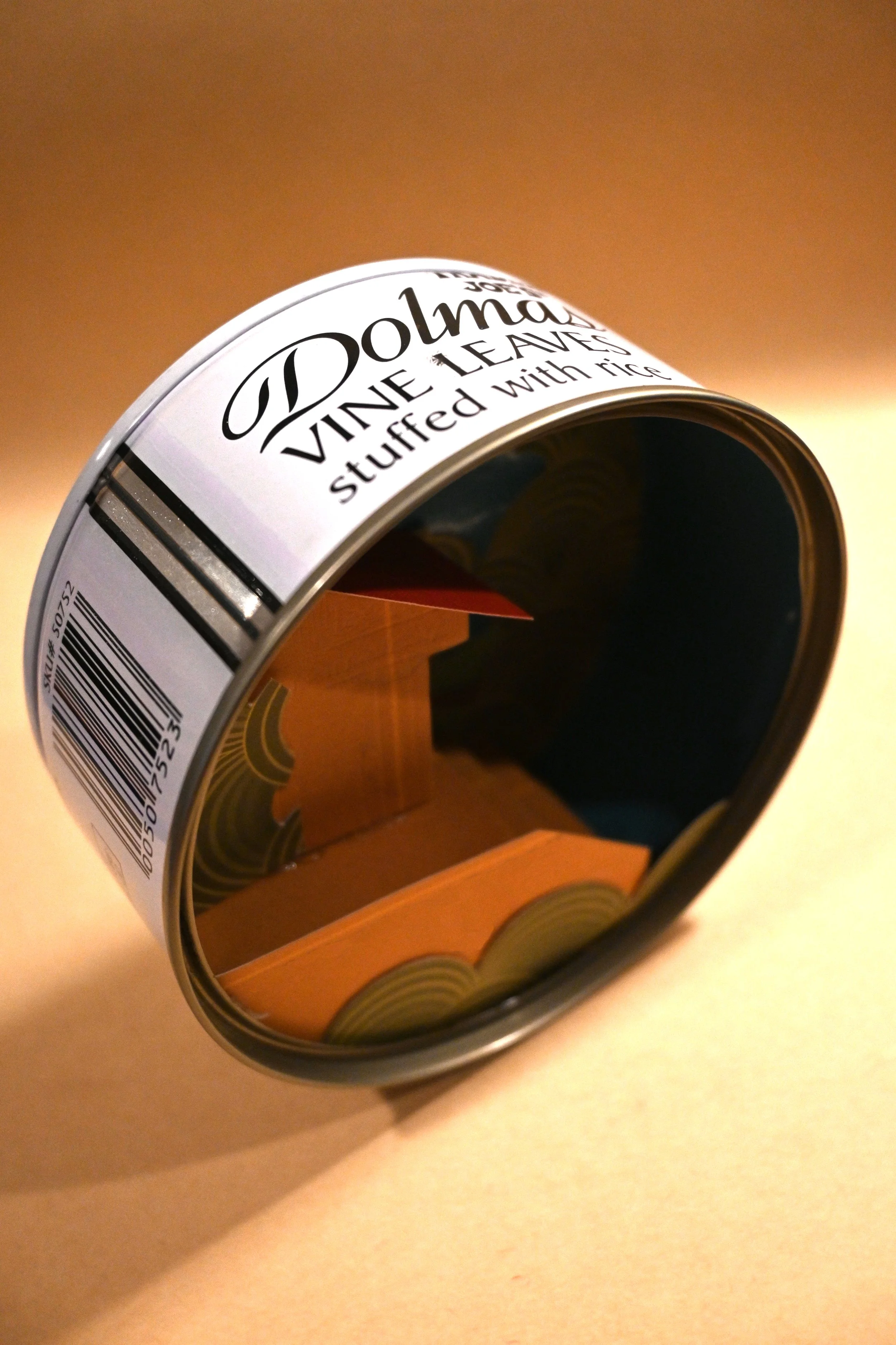 Canned Greek Temple in a Can of Dolmades-angle.JPG