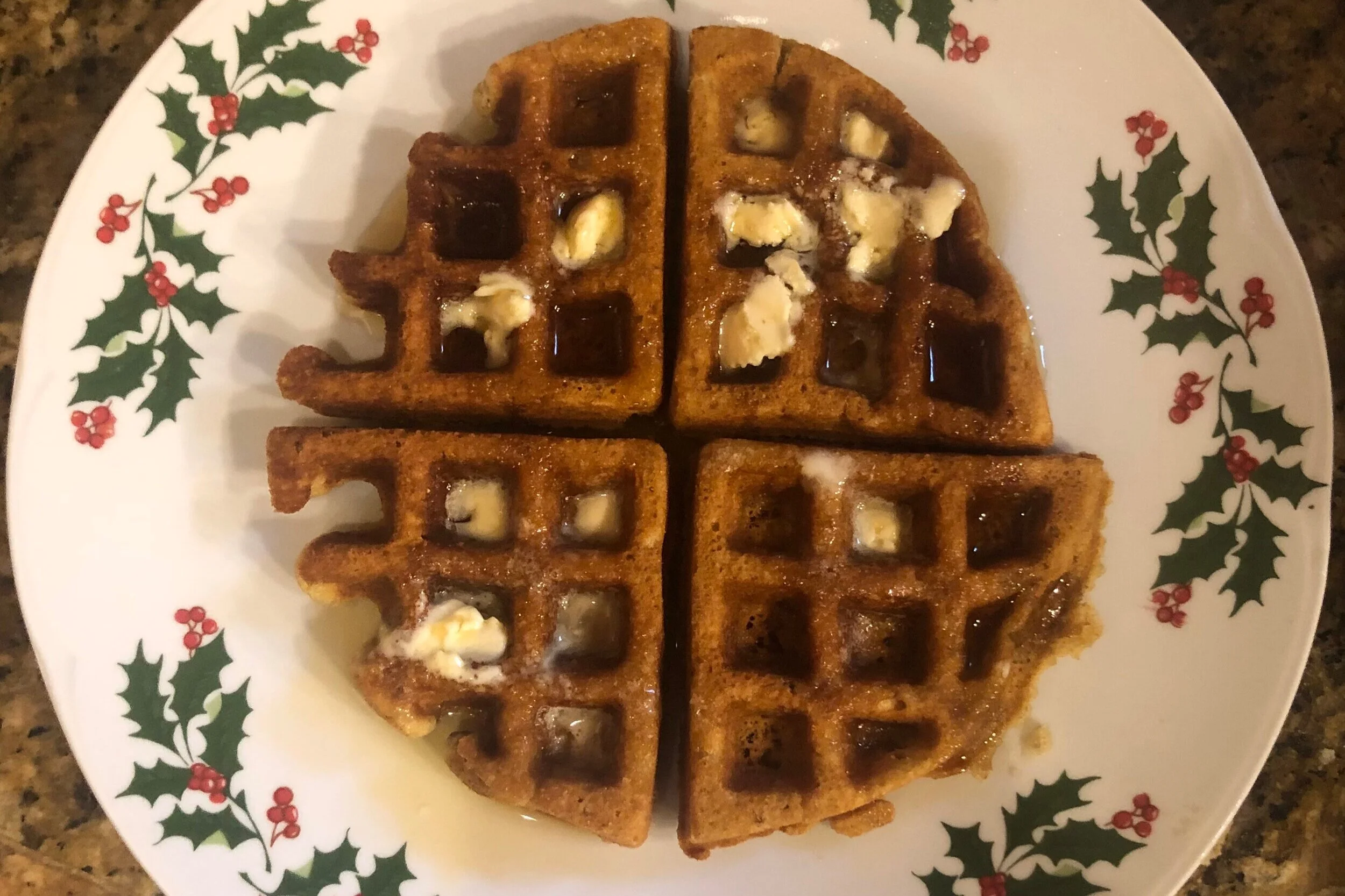 Waffles and Giving Things Away