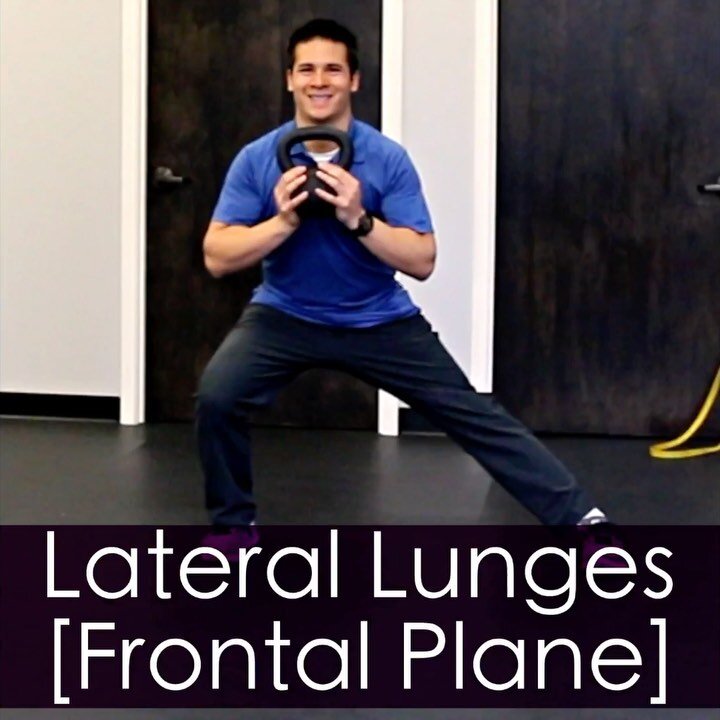 A throwback series I did a couple of years ago.

This was to highlight strengthening in the frontal plane (side to side).

I find this plane is often overlooked in training programs.

The focus is frequently on the sagittal plane (front to back).

An