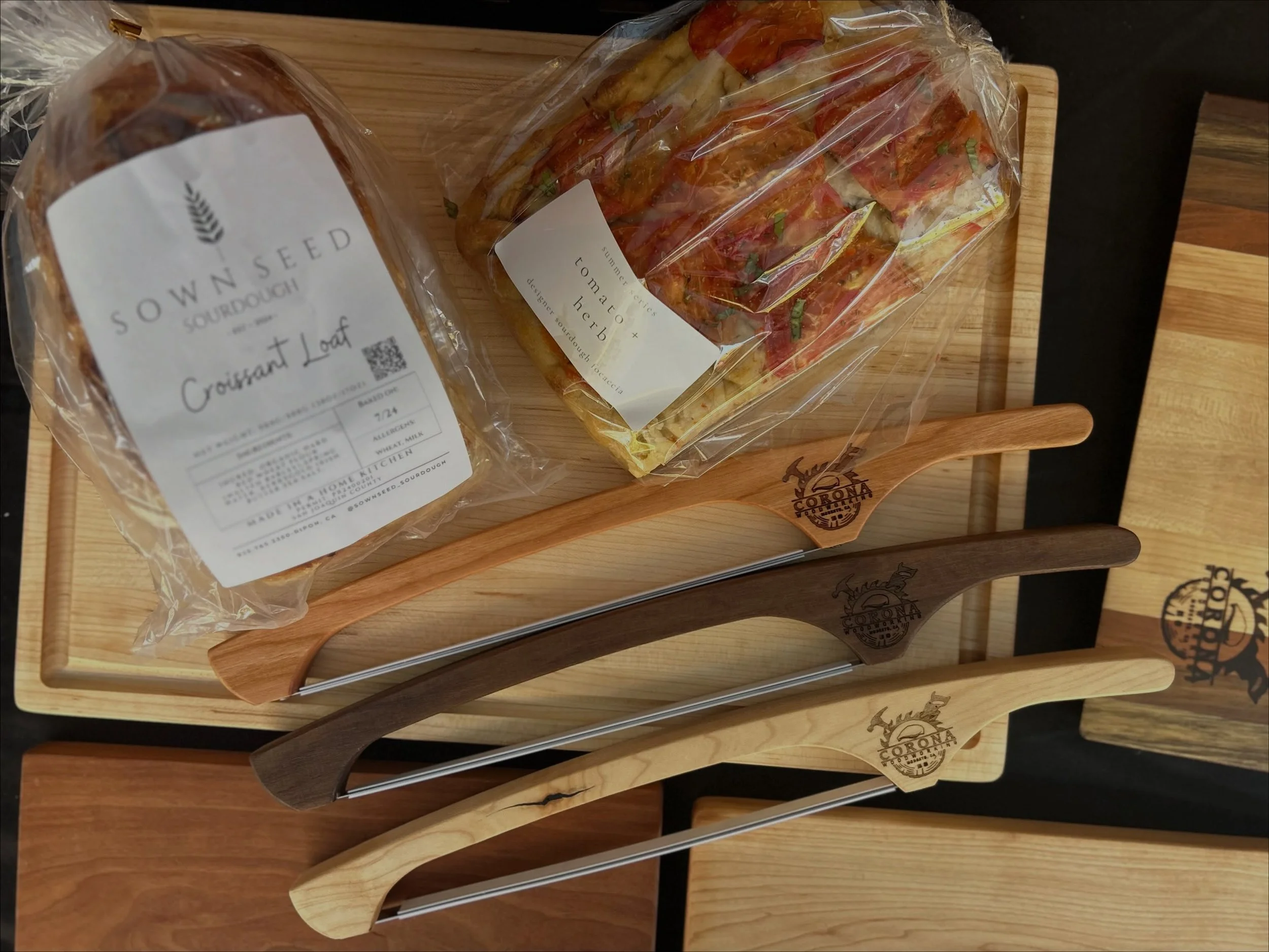 Stop by @themarketturlock and get a loaf of bread or two and don&rsquo;t forget your bread knife