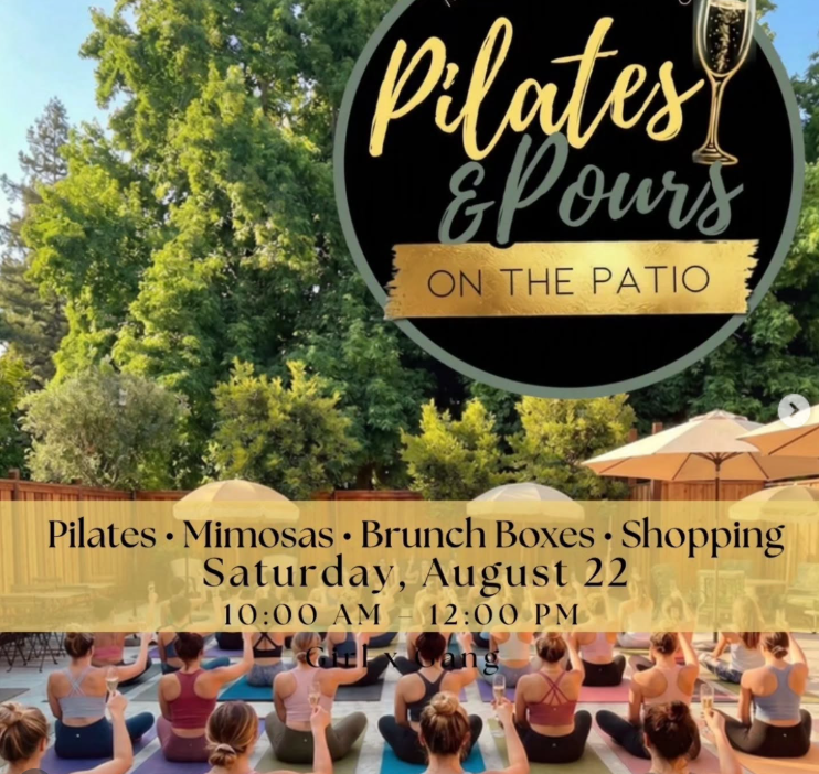 Pilates & Pours On The Patio