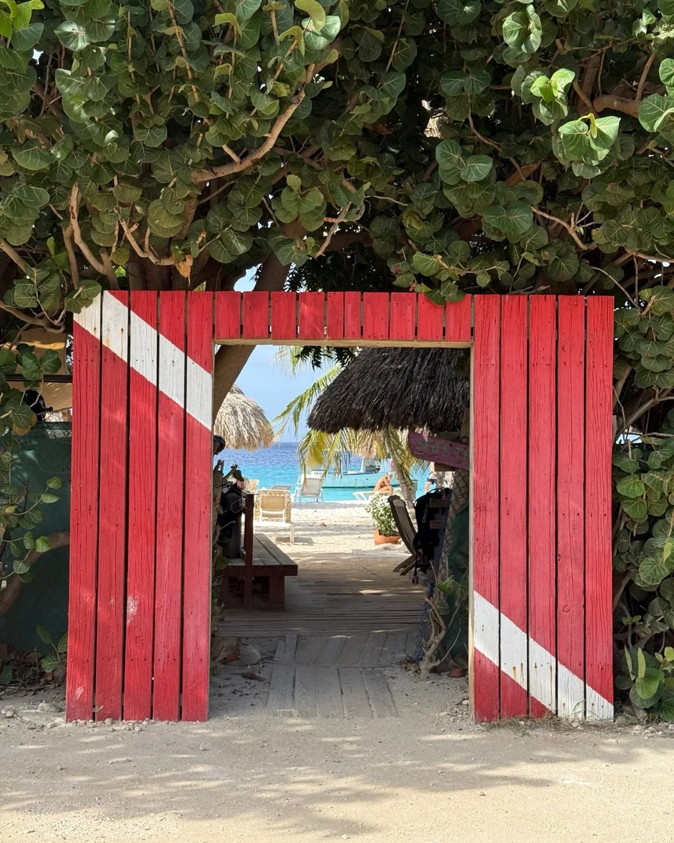 Cura&ccedil;ao, a few months ago but the vibe remains #trishaleightravels