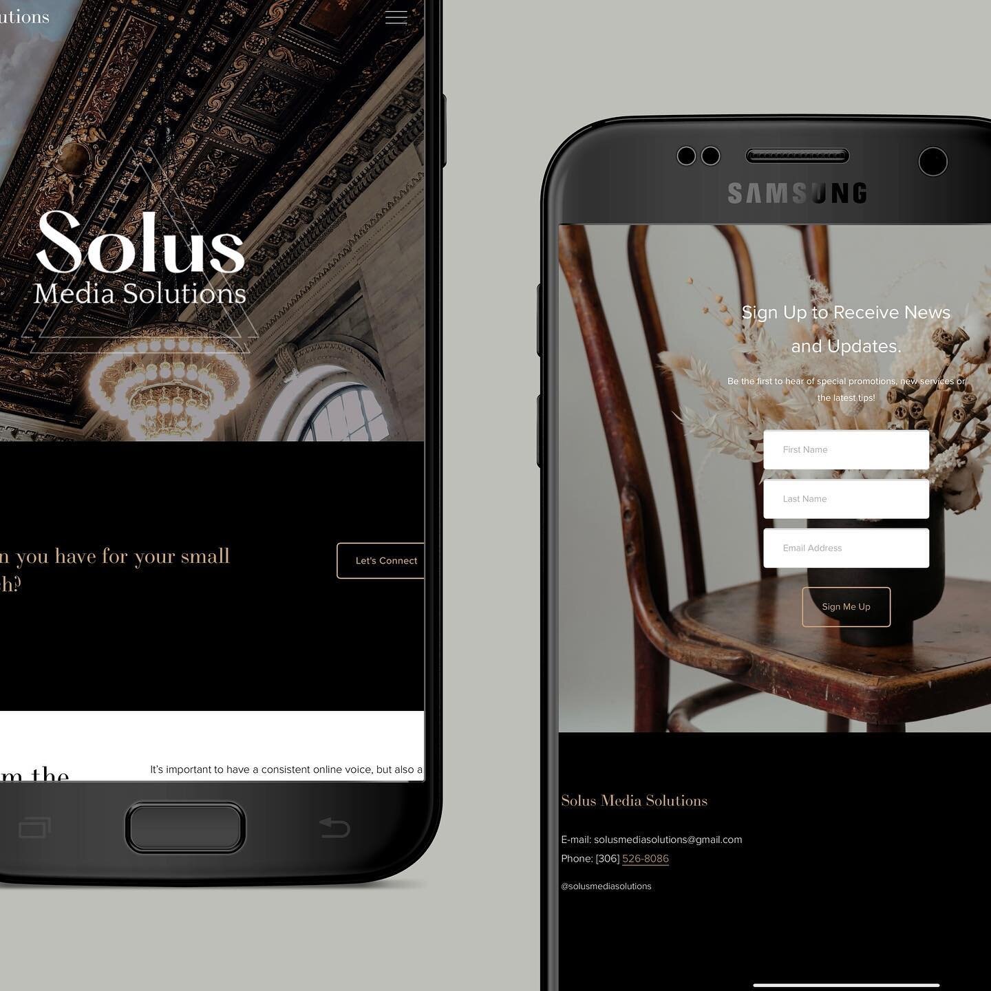 Last week I made some big changes to my website!  I want my website to reflect the growth that I have personally gone through these past three months.

With that, I can hardly believe it&rsquo;s been three months since I launched Solus Media Solution