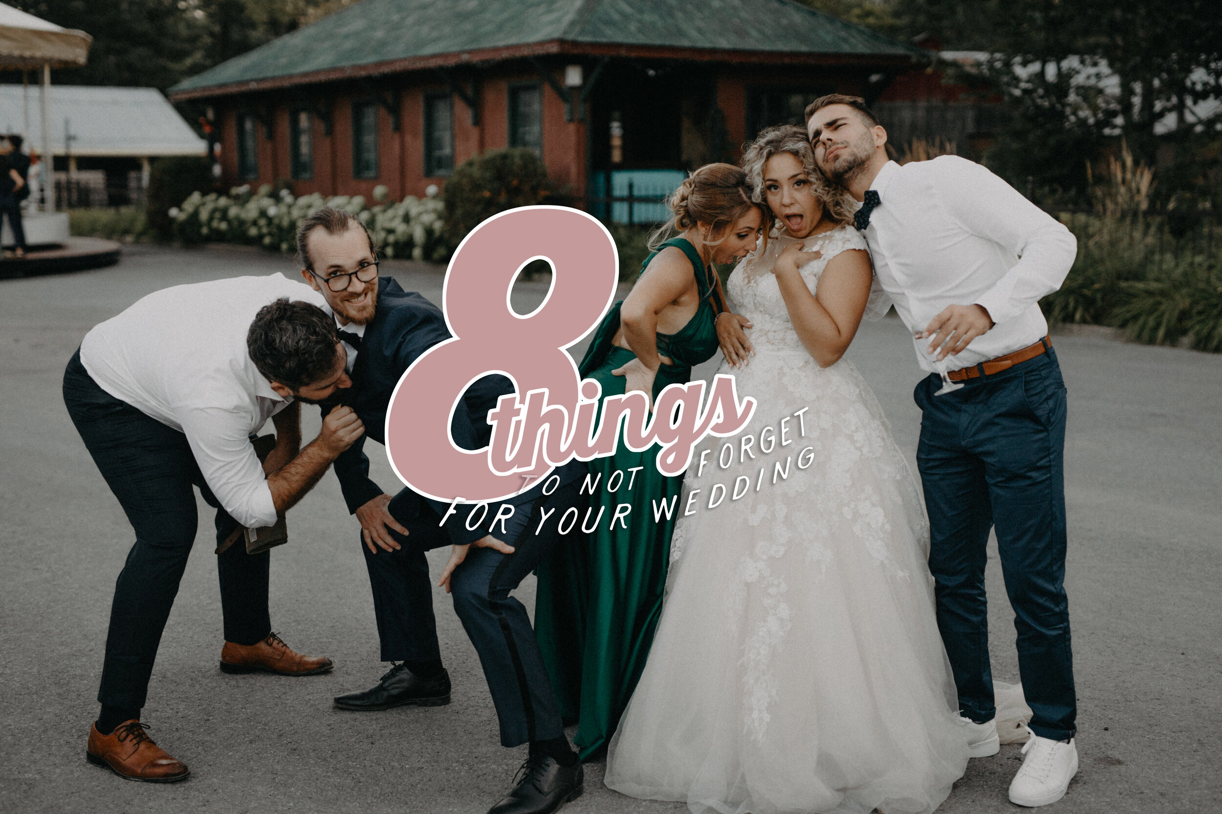8 choses à ne pas oublier pour votre mariage