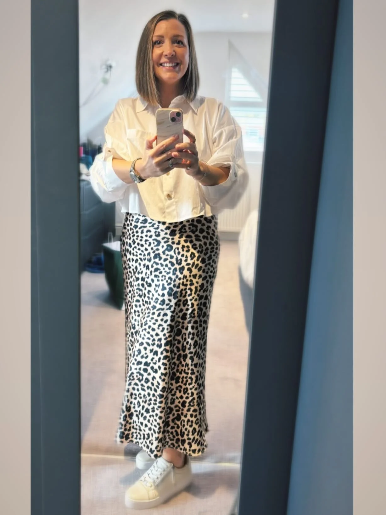 Okay, moment of truth here: I am not someone who typically posts an outfit selfie - on a random Tuesday, or ever really 🤔 ! But this picture is a direct reflection of a win, and I had to share it...

You might remember my Disco Ball 🪩 from the othe