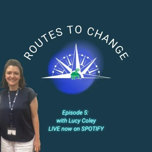 🎧Routes to Change - Episode 5 is Here! 🤍

This week, we are honoured to welcome Lucy Coley, a remarkable Humanitarian Aid Worker (and Liz&rsquo;s brilliant little sister!) to the podcast.

Liz Francis @ejfcoaching and Noelle Hartnett @clevertortois