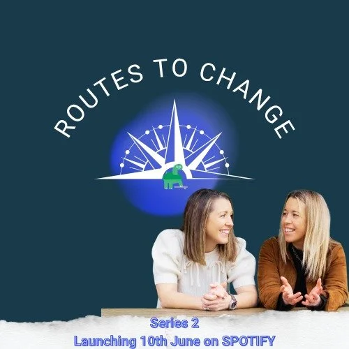 The wait is almost over! 🎙️✨

We're so excited to announce that Season 2 of the Routes to Change podcast officially goes live next week&mdash;Wednesday, June 10th! 🗓️

Noelle and I have been super busy behind the scenes recording with some absolute