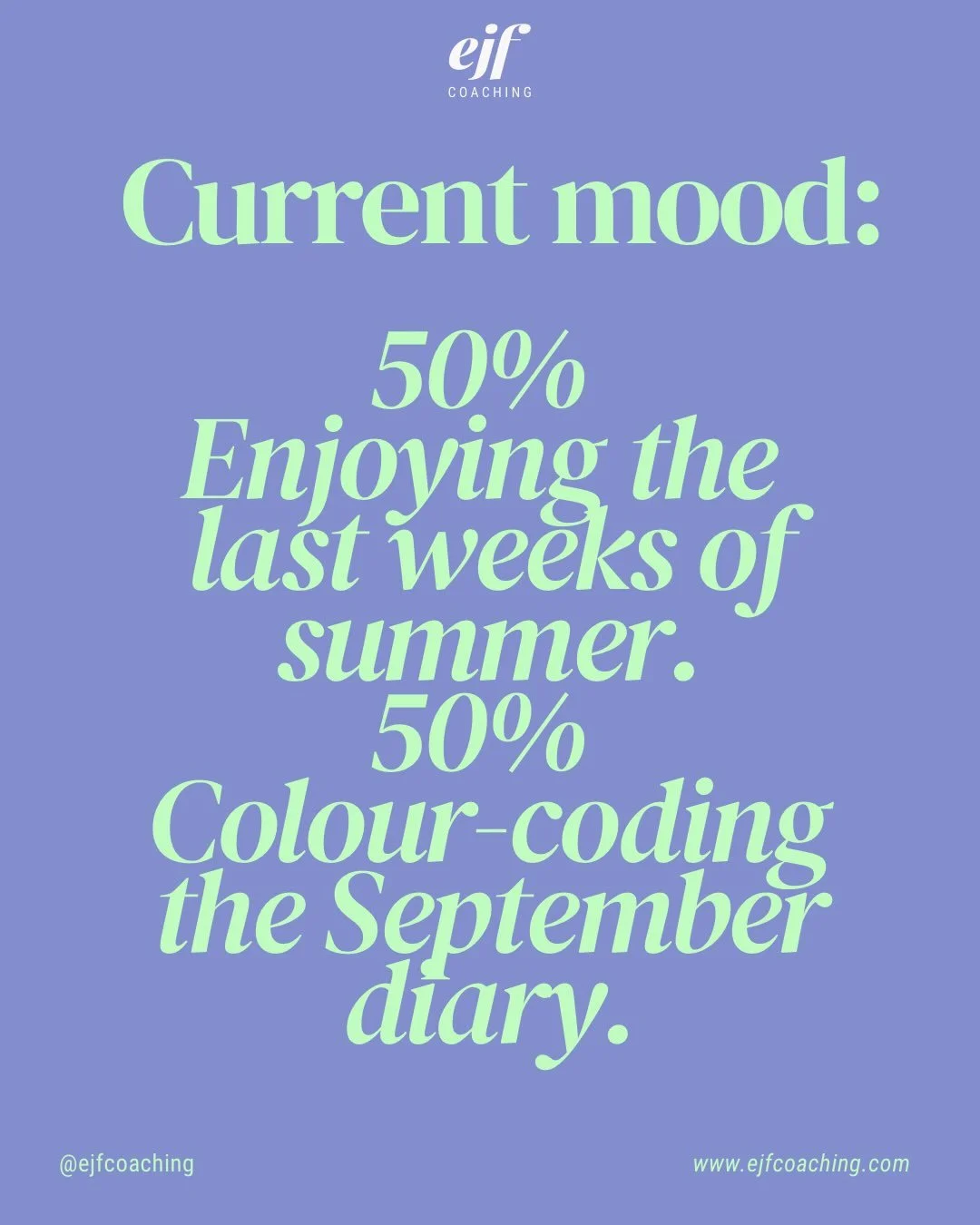 ☕️ Final fortnight of summer mode 📅
Two weeks today is Back to School 🏫 
Two weeks today is September 1st. 
And between now and then, I&rsquo;ve got 4 client sessions lined up 🙌

🦶Shoe fittings, fresh pencil cases ✏️, diary management 📔 , camp d