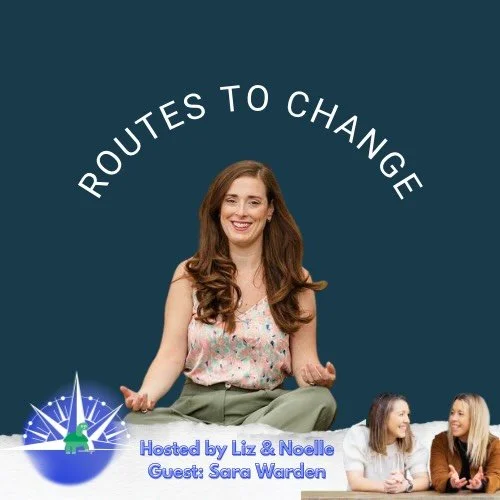 🎧 Episode 4 of Routes to Change is officially live, and we&rsquo;re so happy to be sharing this conversation with the wonderful Sara Warden @controlthenoise ! 🎙️✨

If you&rsquo;ve been feeling a bit frazzled lately, this is the episode you need. Sa