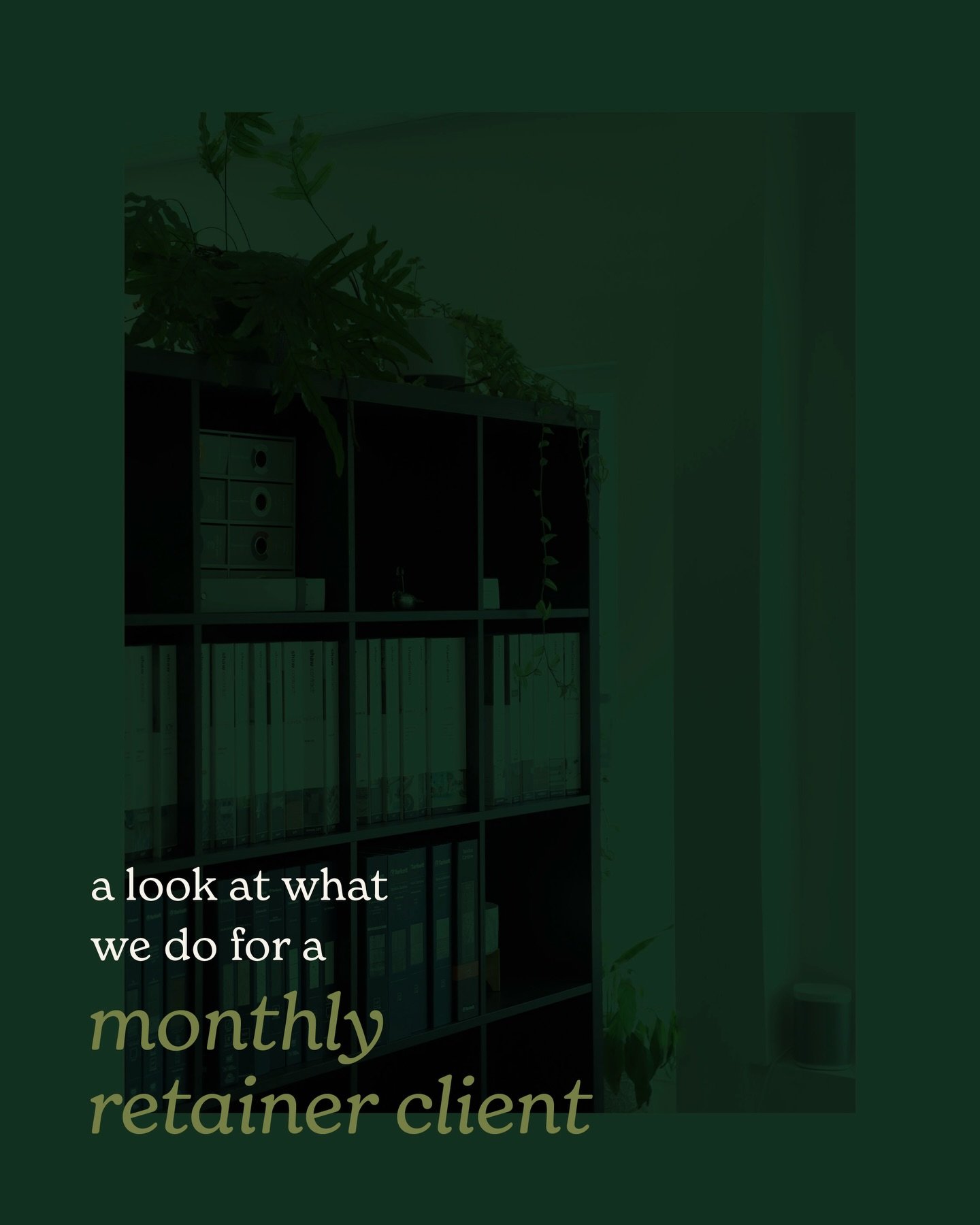 A sneak peak at what it looks like to work with BBH on retainer. We love working with @designspaceroc and watching them grow their business so much over the past few years 🌱🤎

When it&rsquo;s the right fit, this model &amp; partnership works so wel