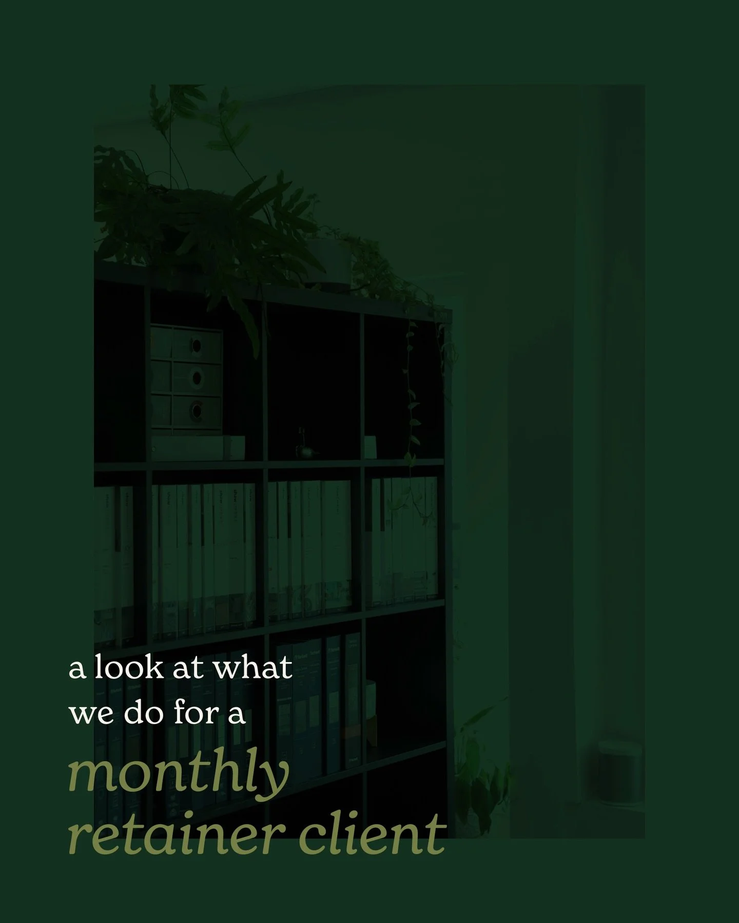 A sneak peak at what it looks like to work with BBH on retainer. We love working with @designspaceroc and watching them grow their business so much over the past few years 🌱🤎

When it&rsquo;s the right fit, this model &amp; partnership works so wel