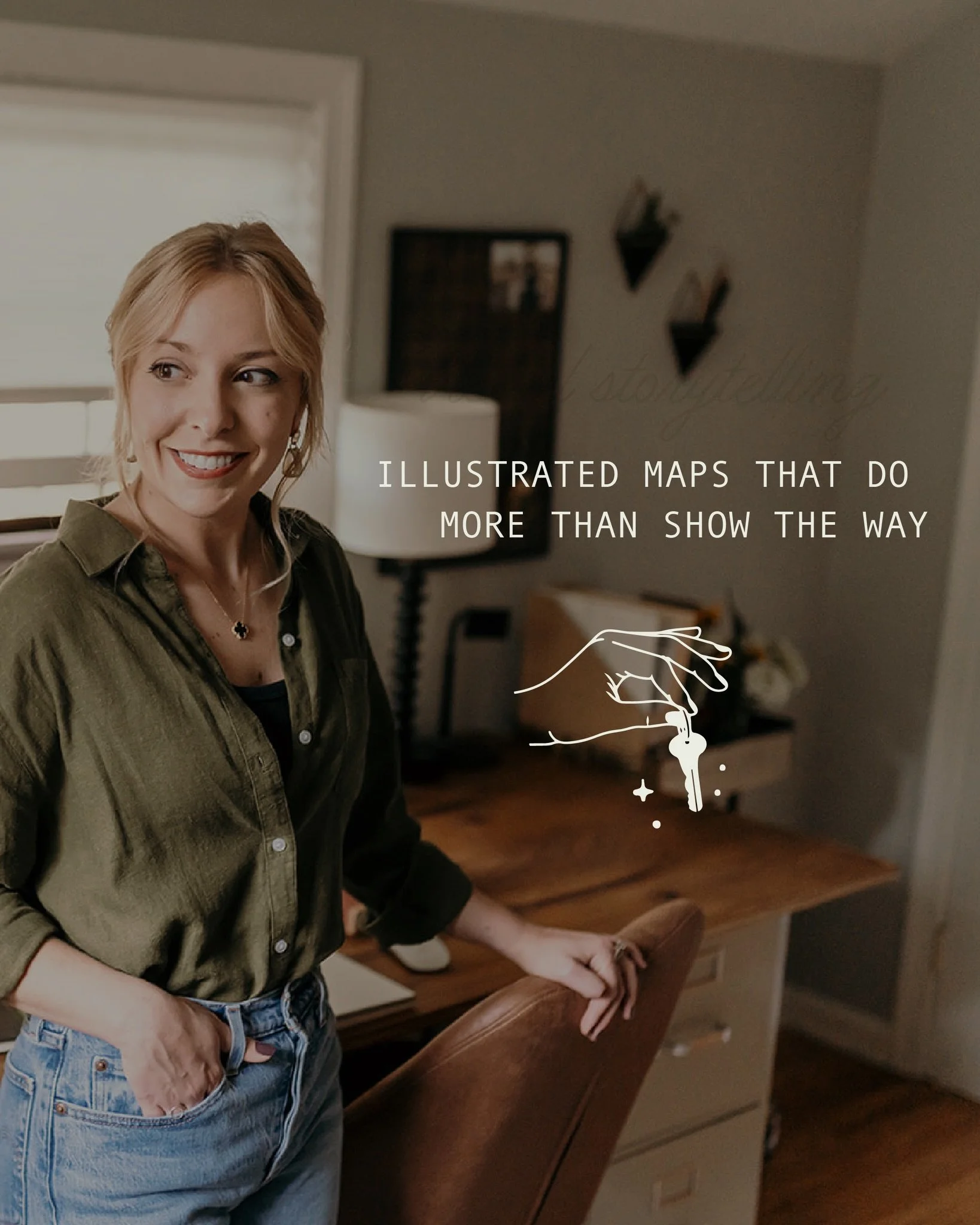 I love maps! Custom illustrated maps are two-fold: not only functional, but a beautiful way to tell a story, bring a brand to life, and make people say *I want to go there* 

Keep the map commissions coming ✍️