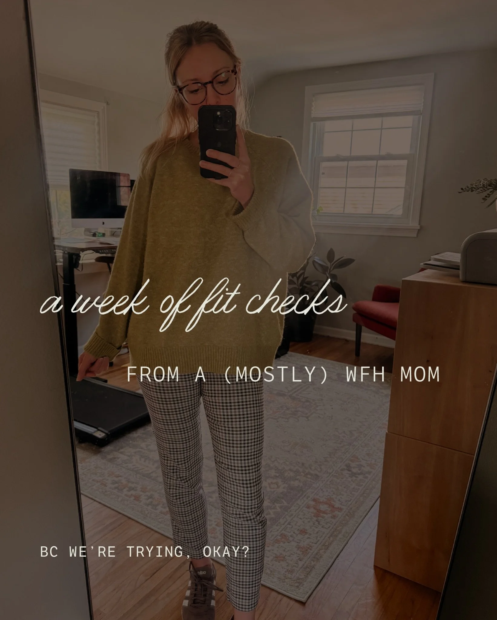Should I make this a series to motivate myself to not wear sweatpants every day???