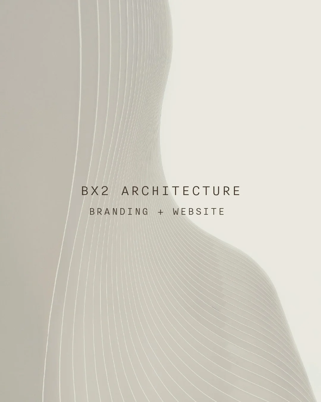New website for BX2 architecture is live!

When founder &amp; architect Sarah said she wanted to feel more human and less corporate-stock-photos, I knew she was in the right place. 

BX2&rsquo;s rebrand and website embrace the human side of architect