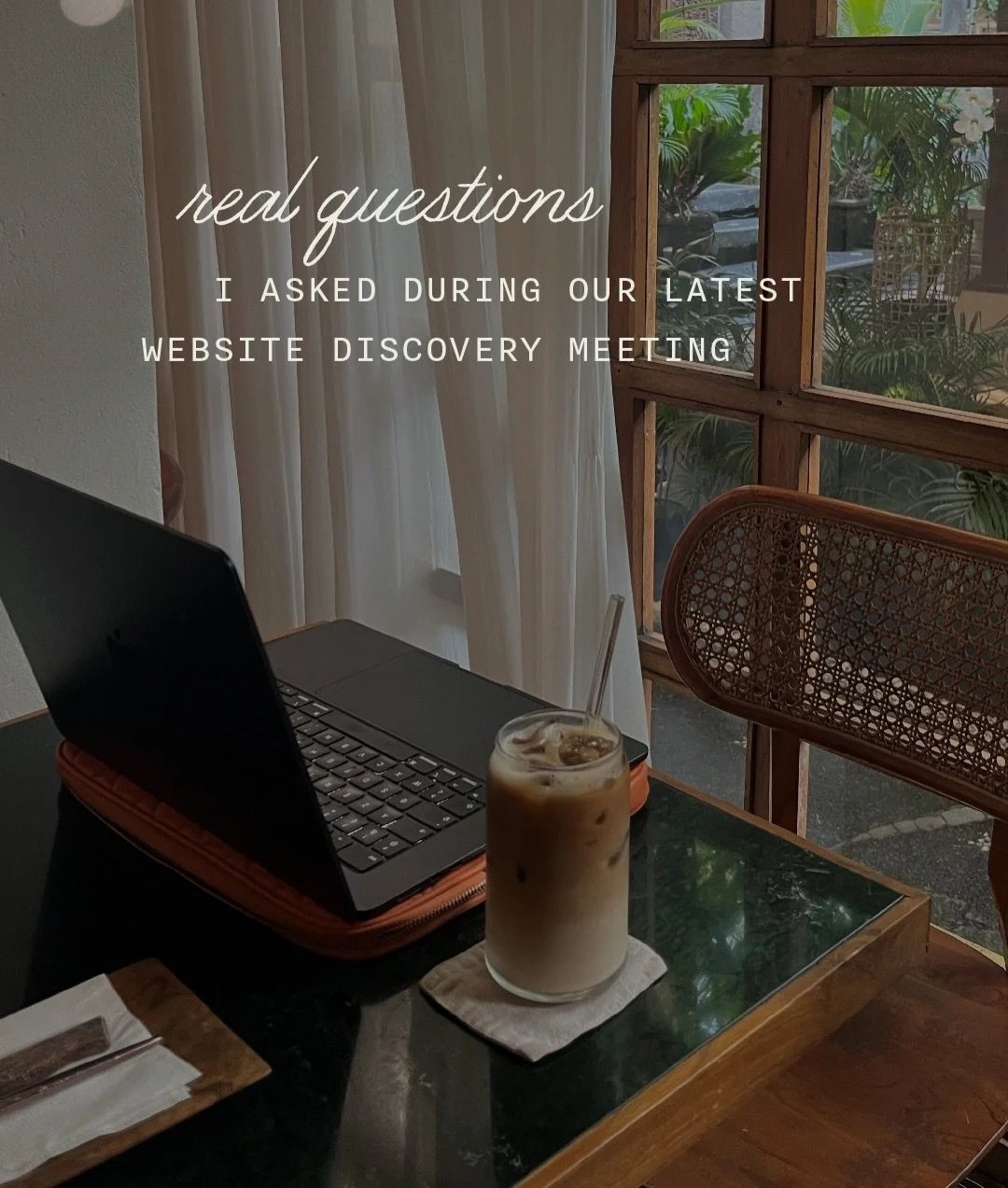 Giving away some trade secrets with a cheesy sales post: we do so much more than just design the website 👏👏👏

We work with you on&hellip;
✔️ brand strategy &amp; messaging
✔️ custom brand icons, illustrations &amp; photography 
✔️ SEO optimization