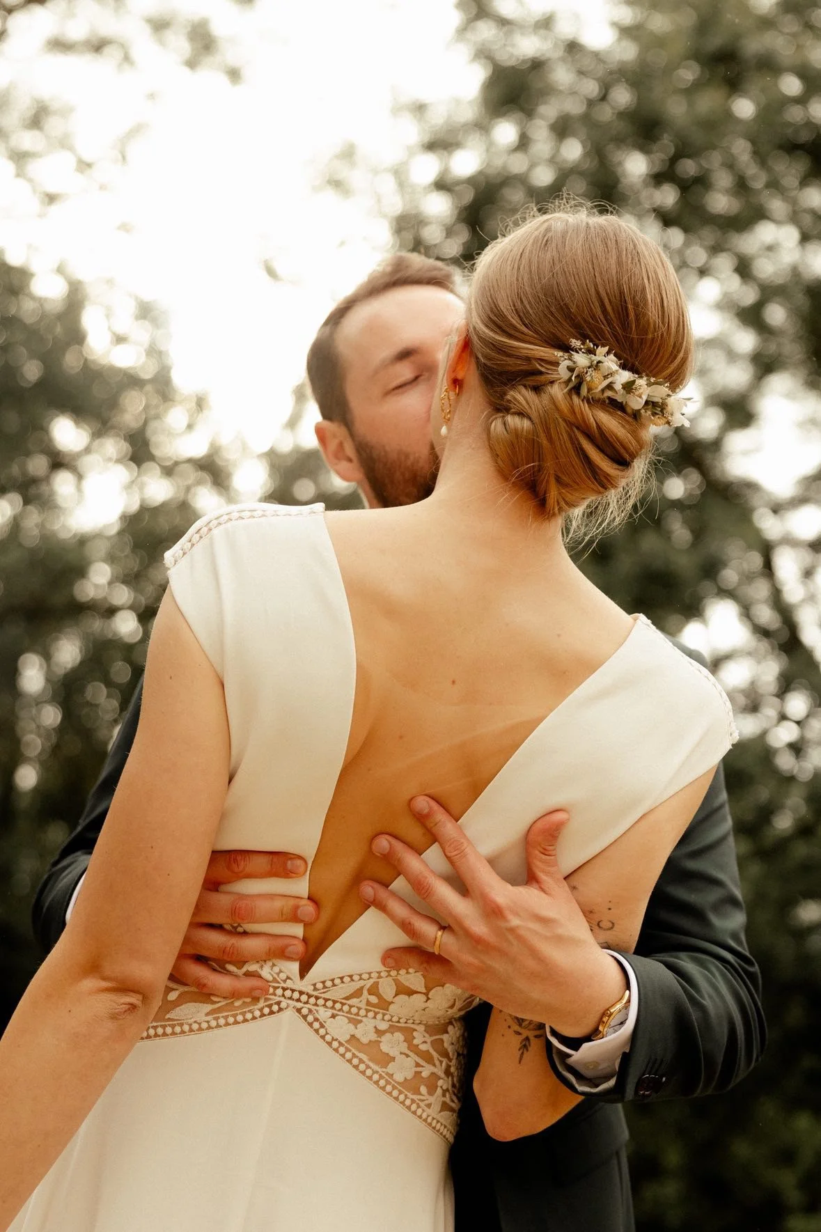 Mariage Jour J - Chignon