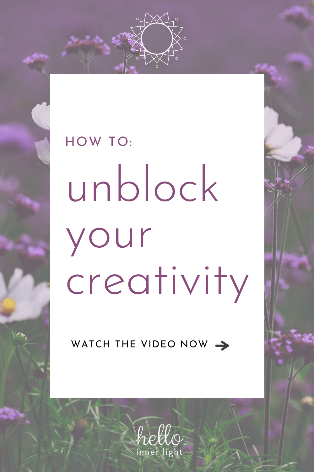 Picture of unblock your creativity (using your subconscious) — hello inner light ...