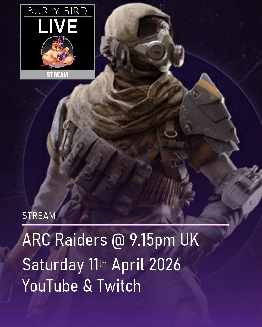 Two Brits and a Yank go forth and raid some Arc.
 
YouTube and Twitch. Links in bio.

#arcraiders  #burlybirdmedia  #stream