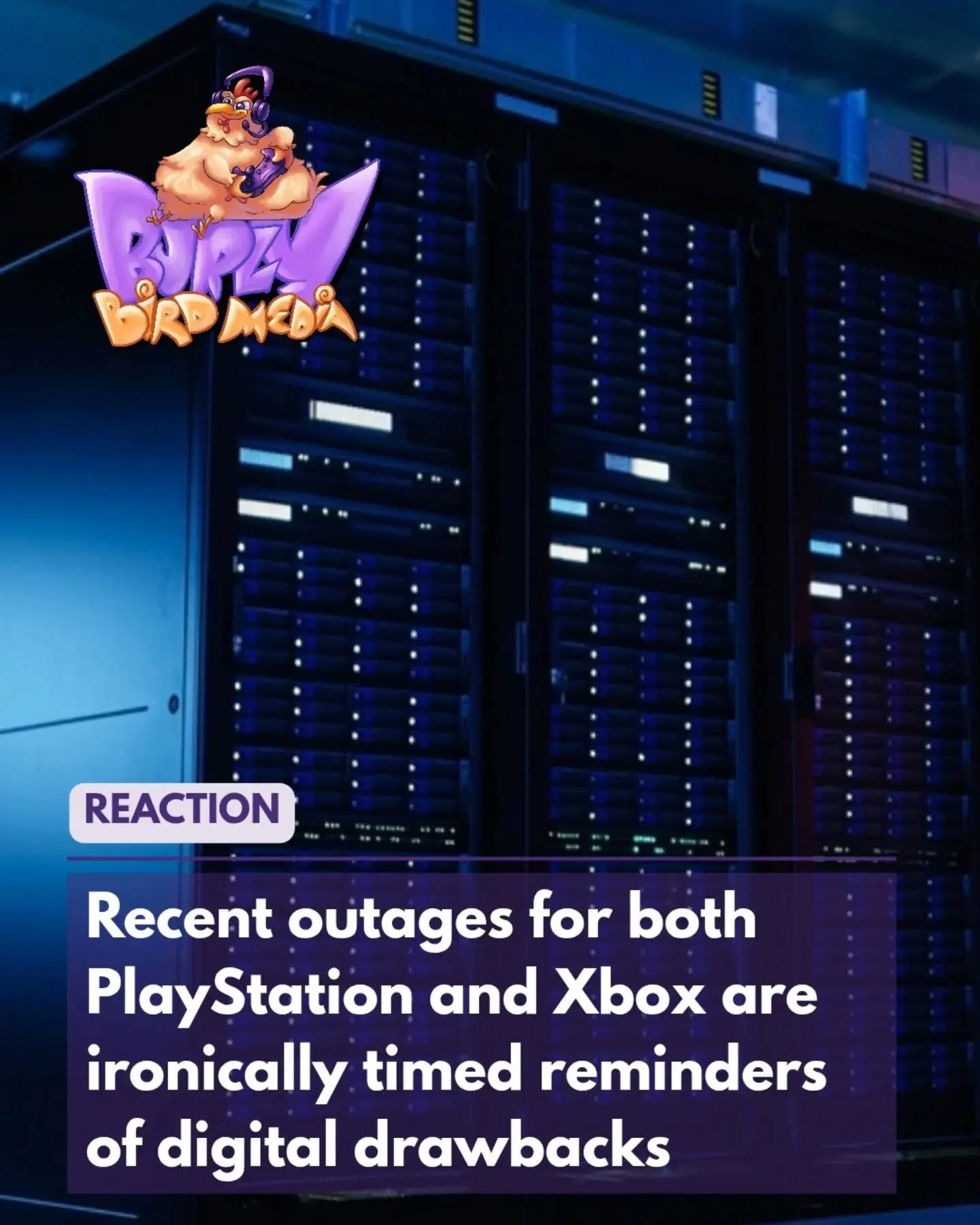 The recent PS and XB outages hit at a dreadful moment, when physical media (and indeed even legacy digital storefronts) are rapidly becoming a thing of the past. Choice matters to consumers, and although there is a clear trend toward digital purchasi