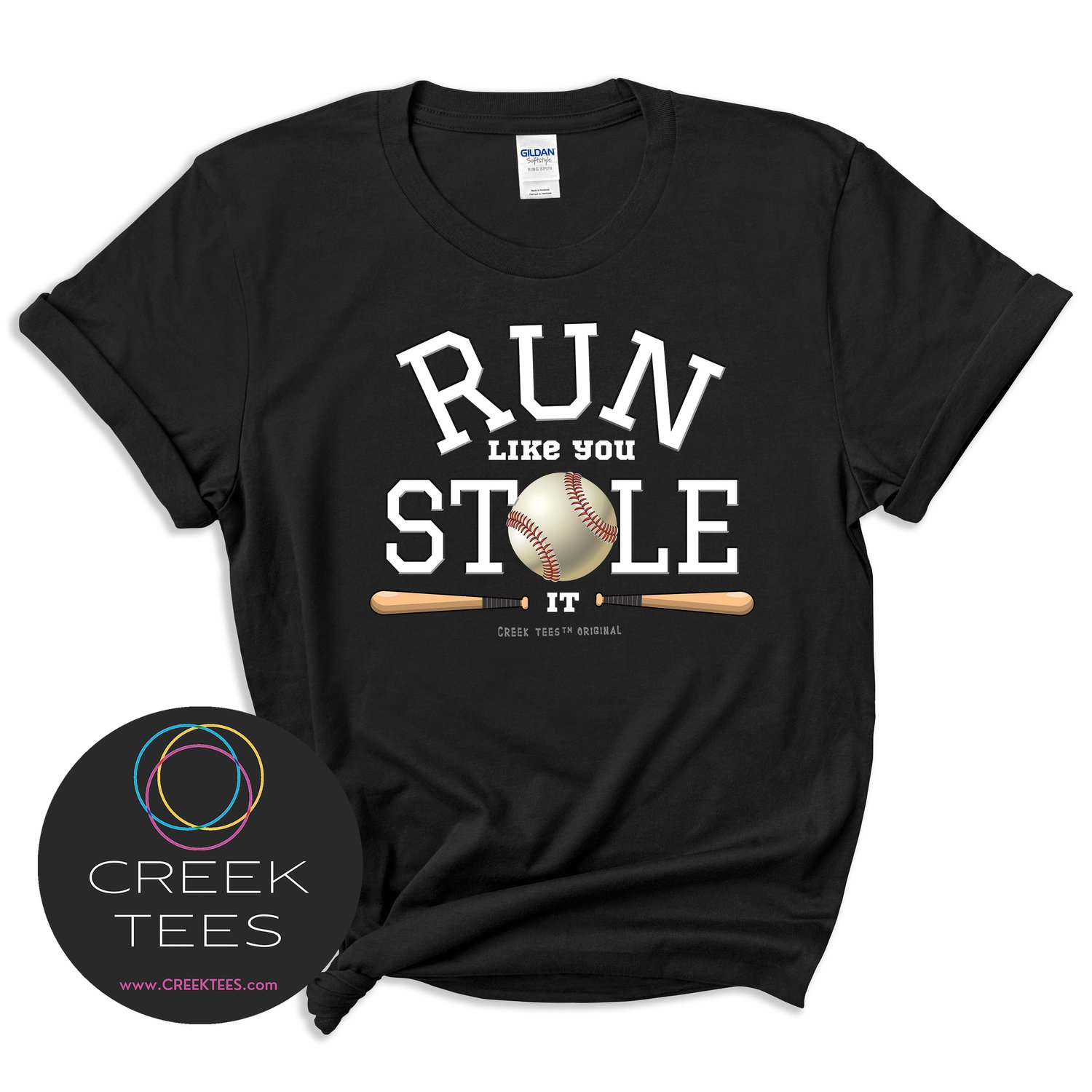 MLB® Run Like You Stole It Silk Camp Shirt