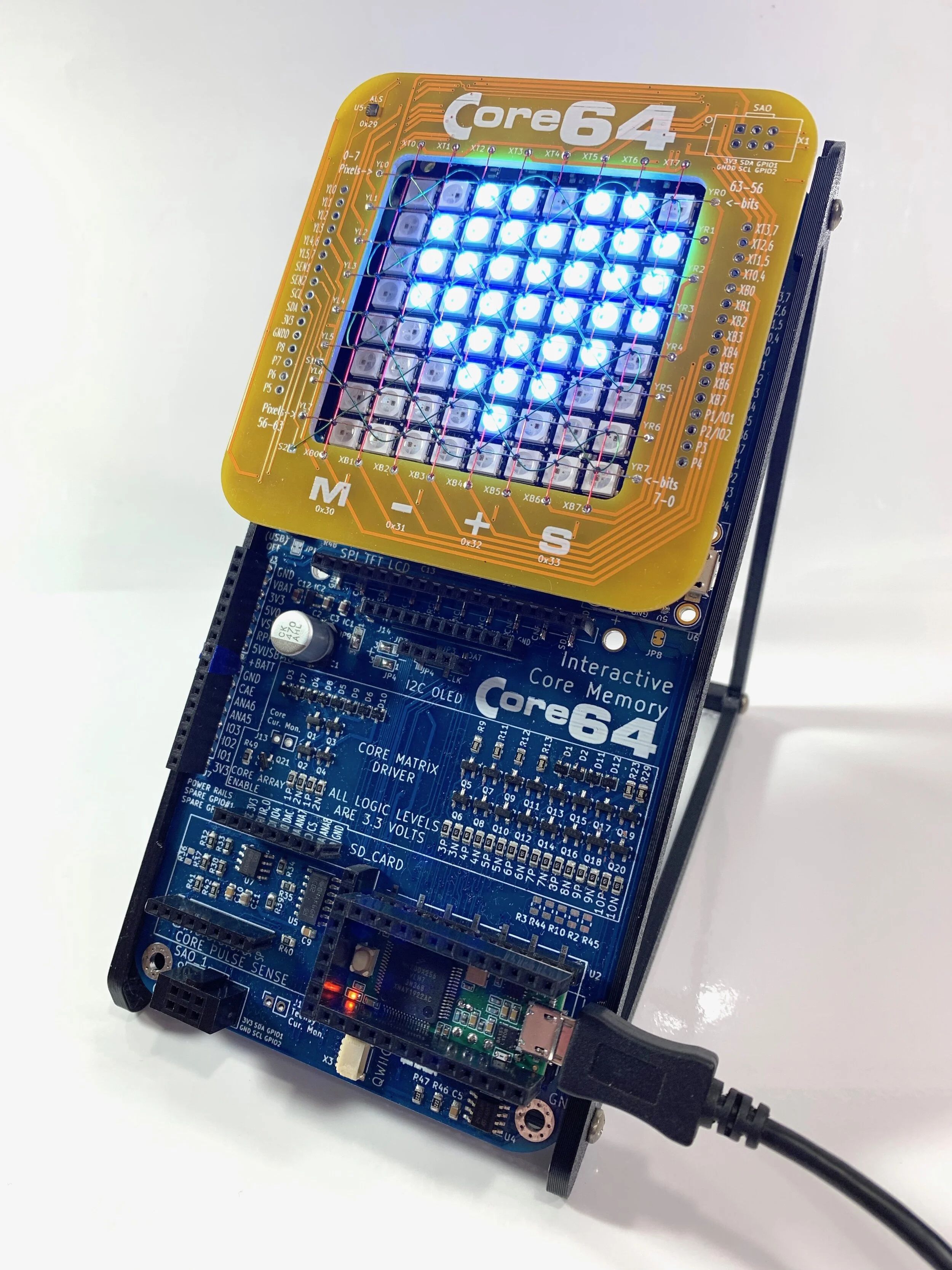 Core64 - Interactive Core Memory Kit