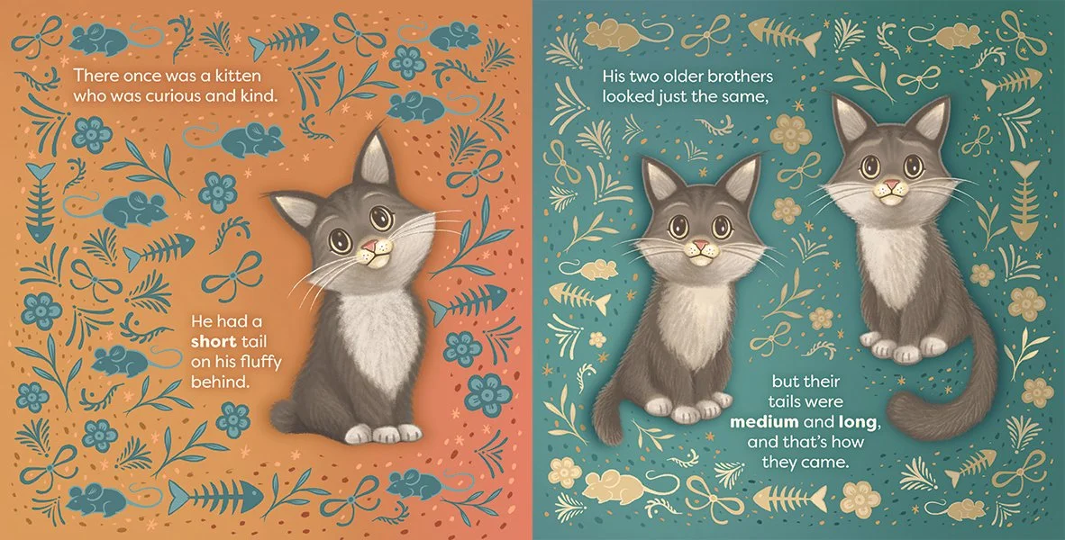 “The Tails of Three Kittens” interior