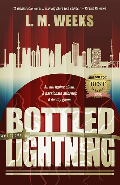 Bottled Lightning by L.M. Weeks
*Eric Hoffer Da Vinci Eye finalist, best design; Indie Excellence finalist