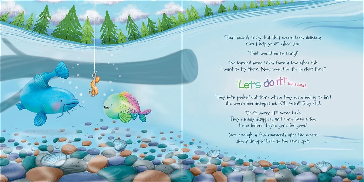 "Catfish Jax and Bizy Lizy" interior