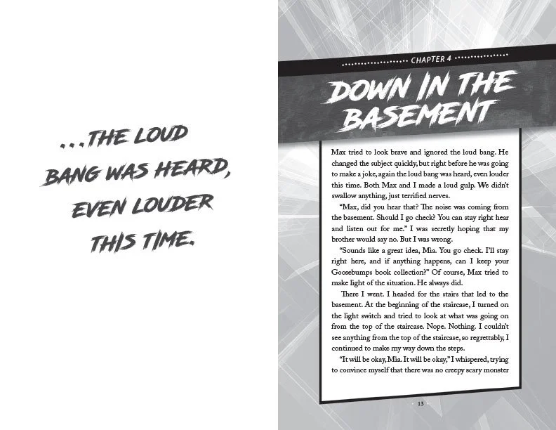 "The Girl in the Mirror" interior (A Make-a-Wish, fulfilled!)