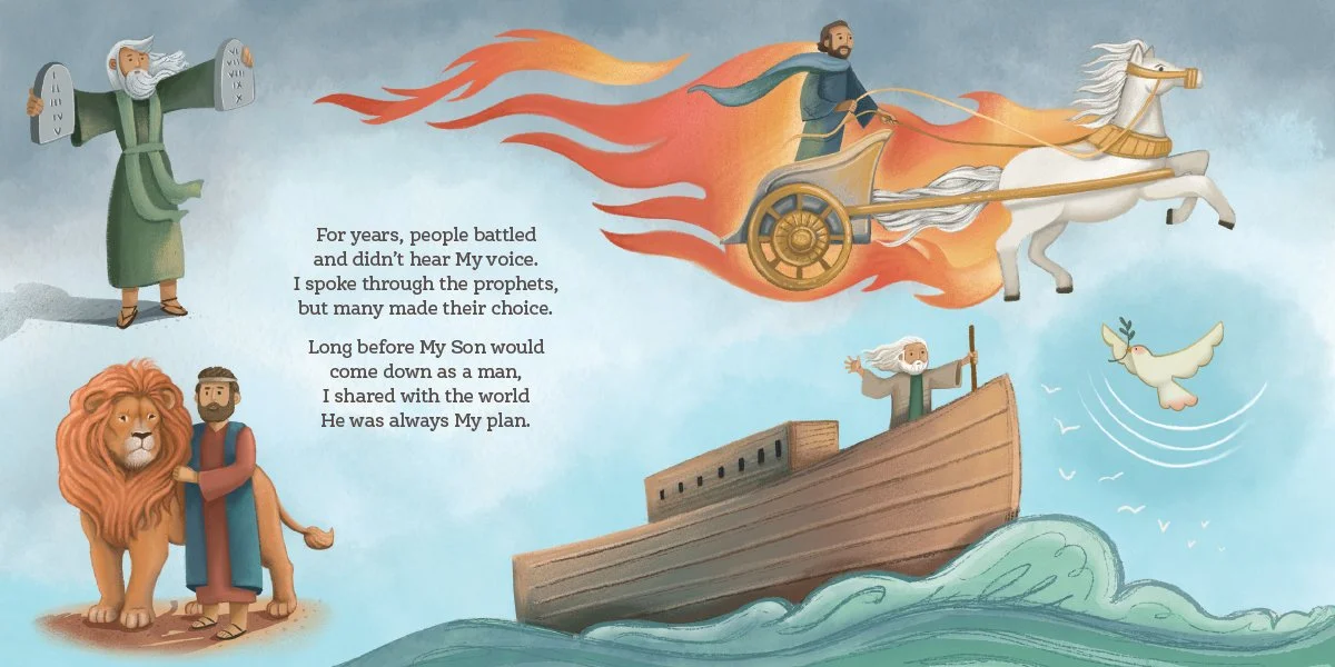 "God is Three in One" interior