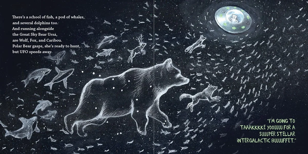 "Polar Bear and the UFO" interior