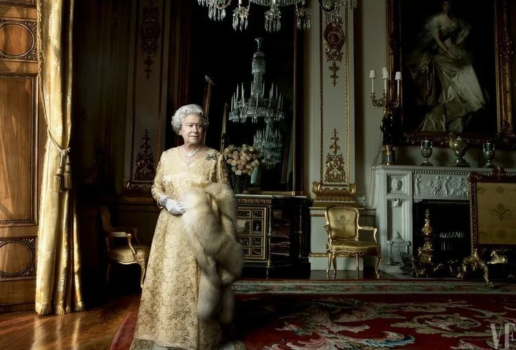 Annie Leibovitz, Queen Elizabeth 90th birthday, summer 2016
Pigment print