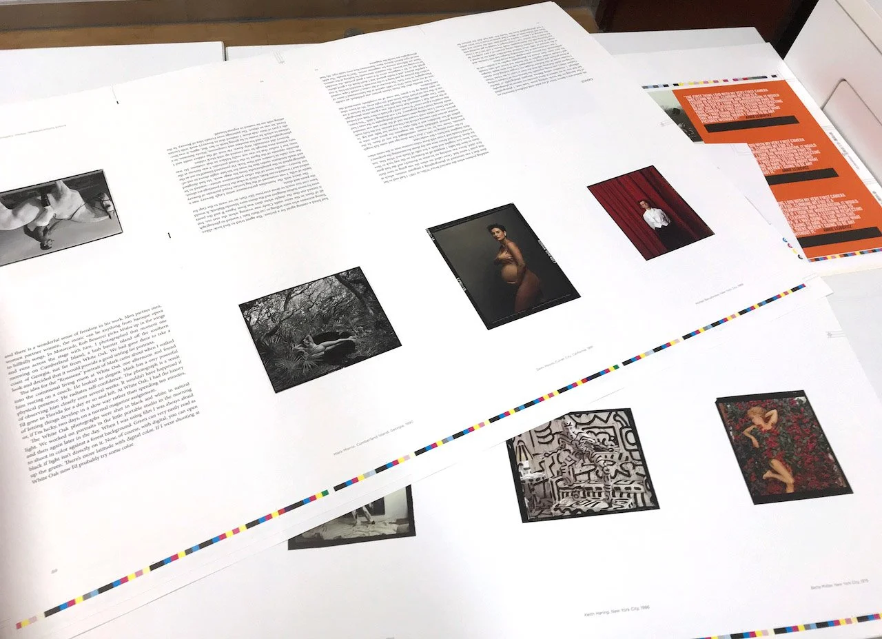 BTS: Annie Leibovitz At work - Press sheets