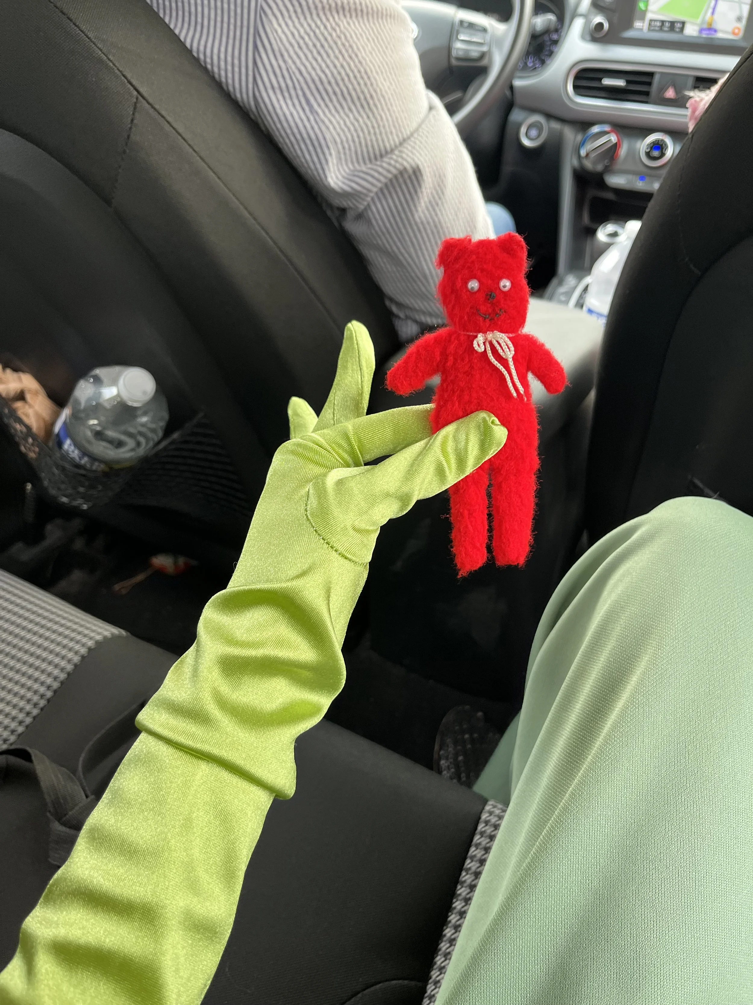 En route to Chester's first ever wedding!